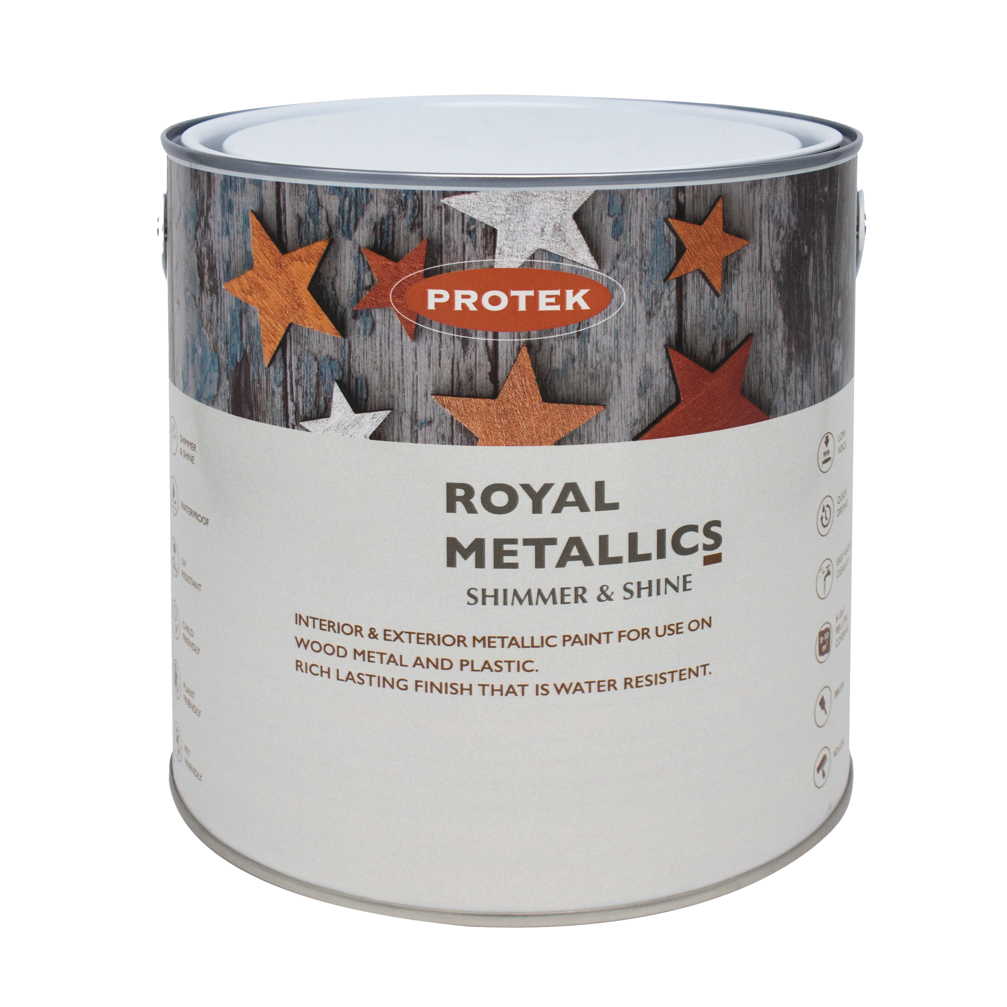 Gold - Royal Metallic Paint - Image 3