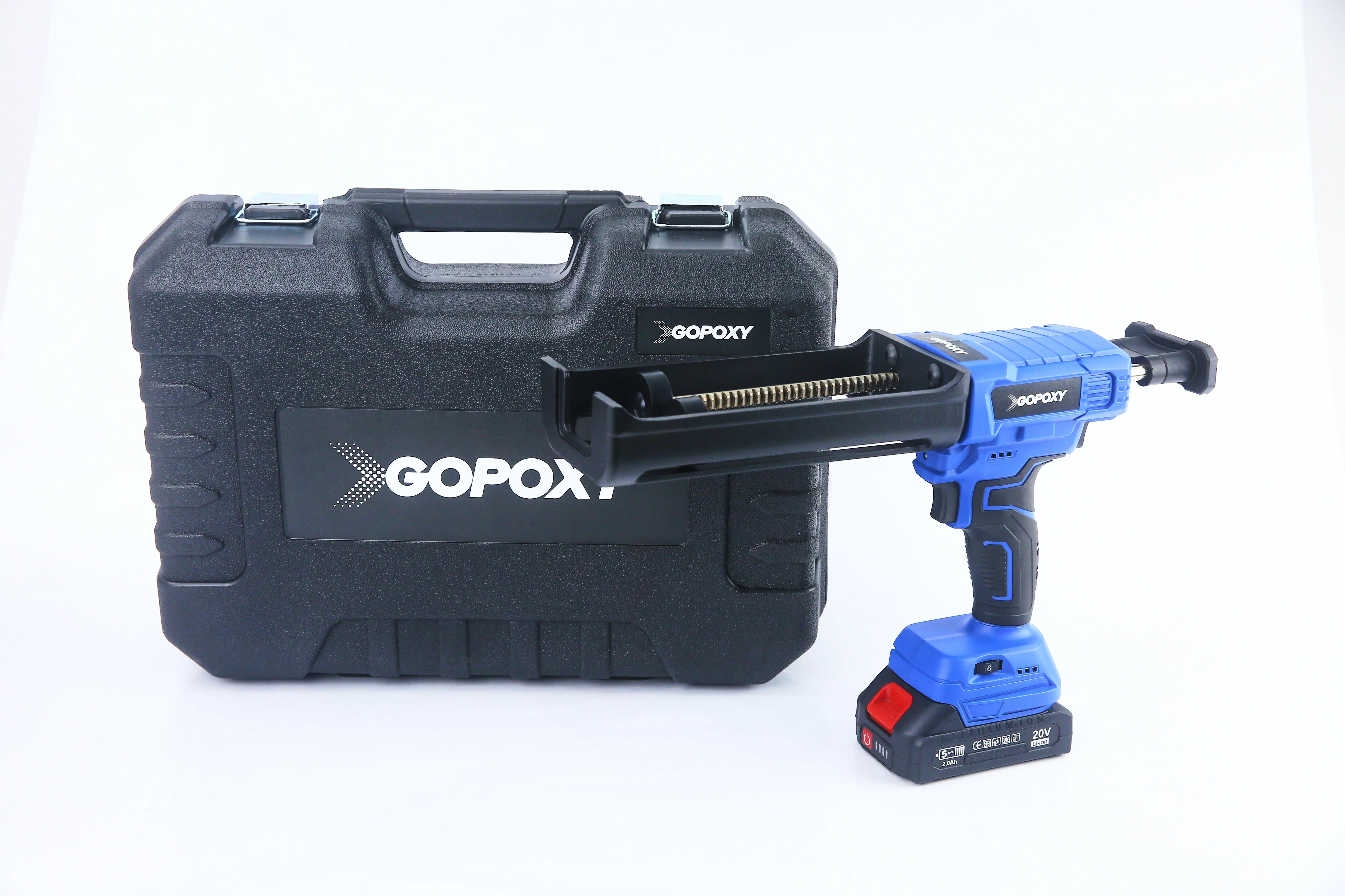 GoPoxy Electric Applicator Kit – Cordless Twin-Cartridge Grout Gun - Image 5