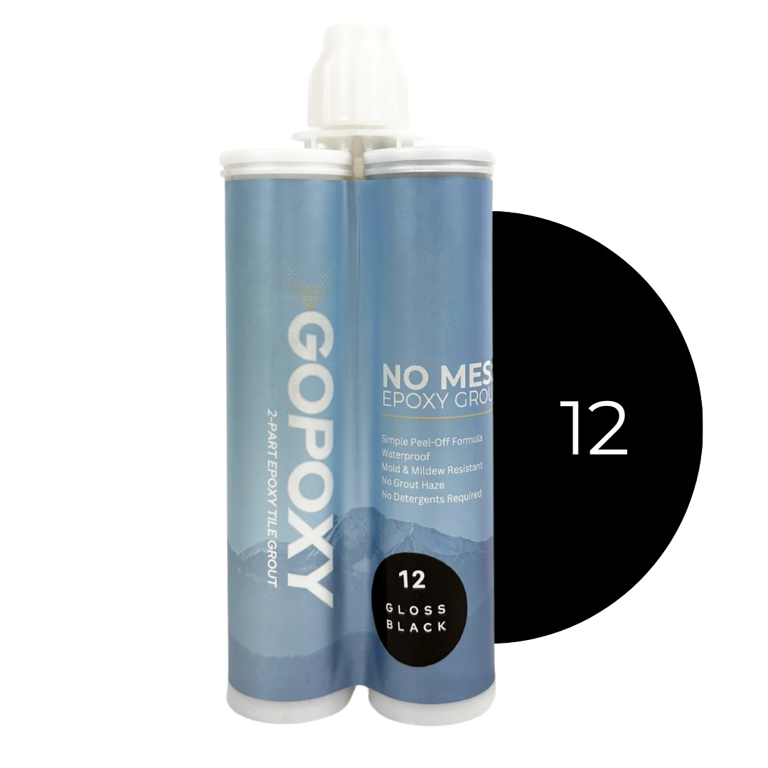 GoPoxy Epoxy Grout – “No-Mess” Peel-Off, Twin-Cartridge - Image 16