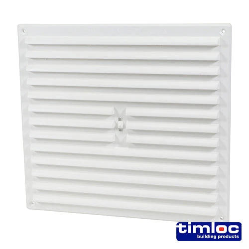 Hit & Miss Vent – Plastic - White - Image 3