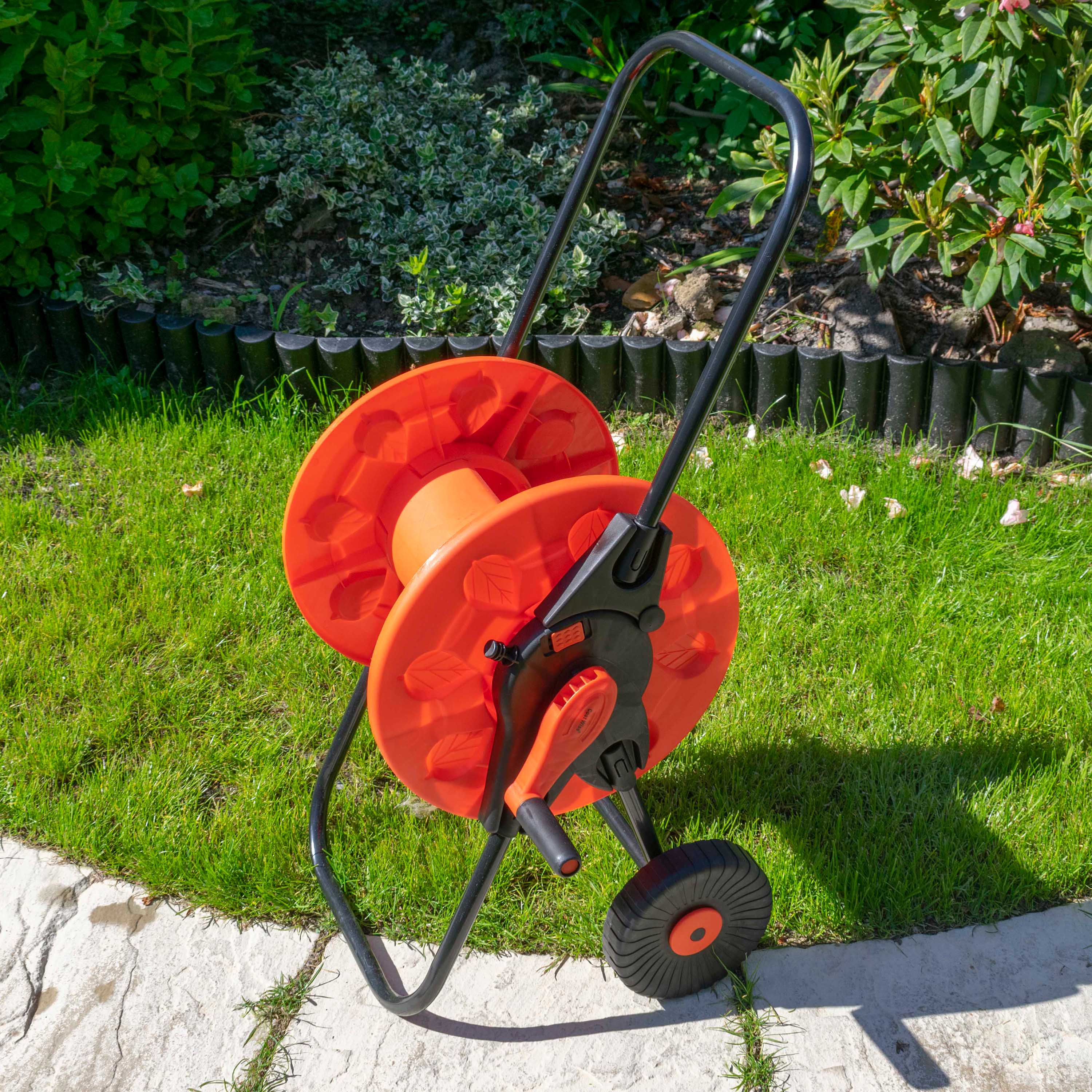 Hose Cart with Wheels for 60m 1/2" Garden Hose CW - Image 7