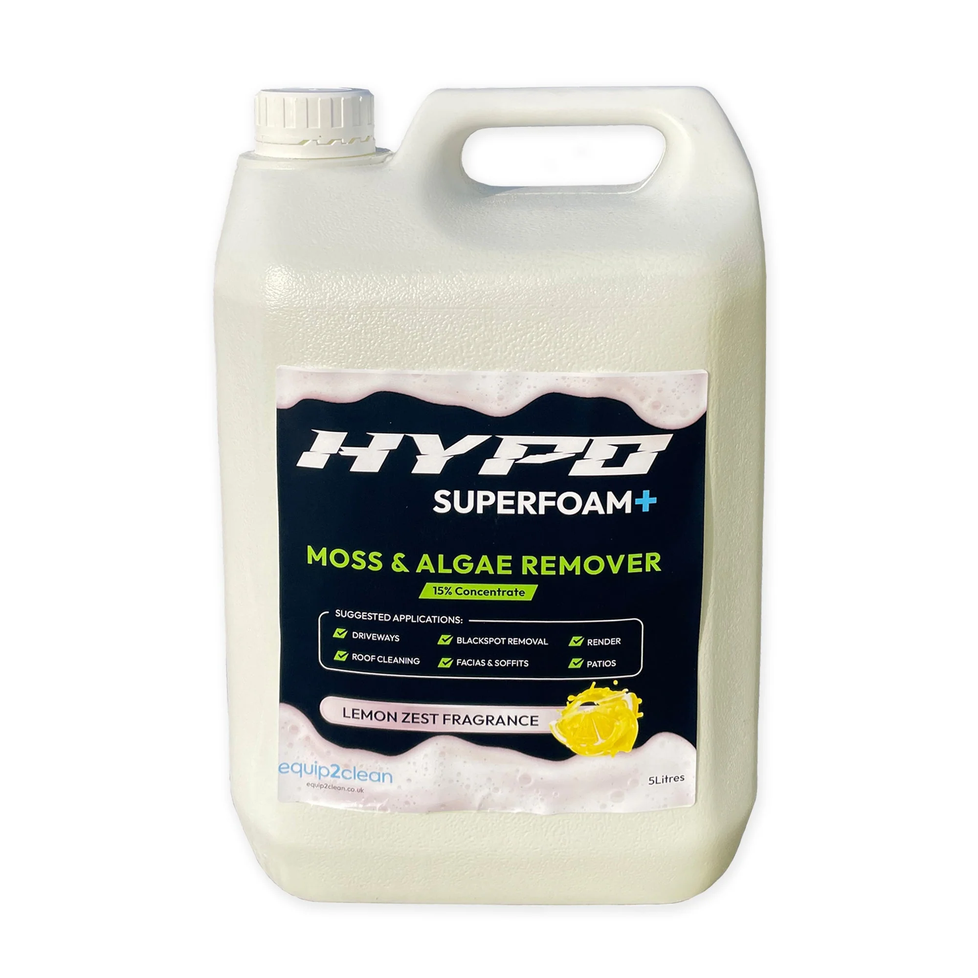 Hypo SuperFoam+ (Moss & Algae Remover) Softwash Solution