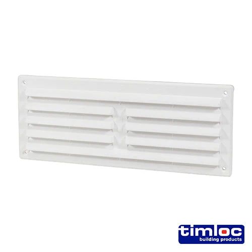 Internal Louvre Vent – Plastic - White - Image 2