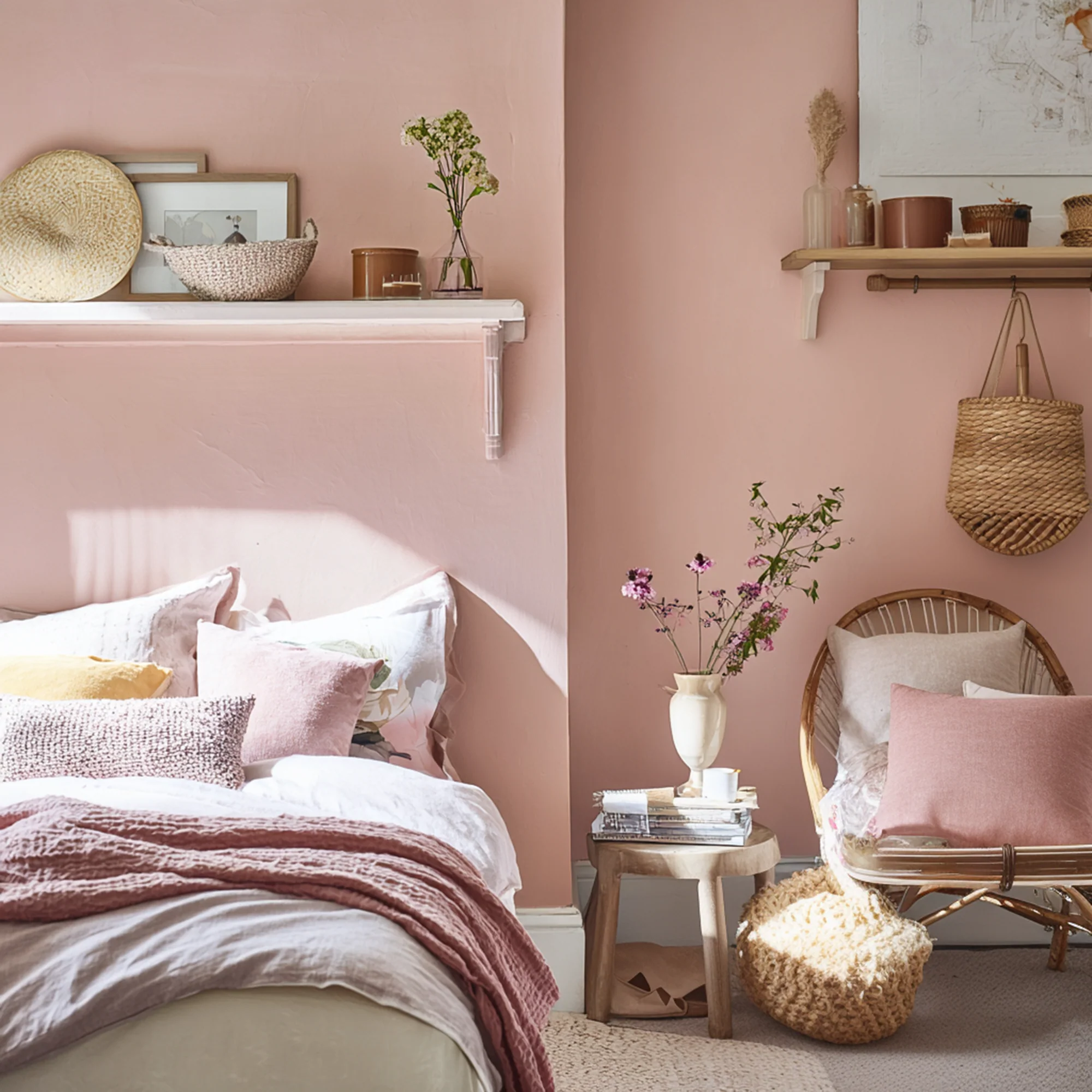 Little Knights - Kitten's Paw Soft Elegant Pink - Matte/Eggshell/Silk/Satin/Gloss Interior Paint - Image 2