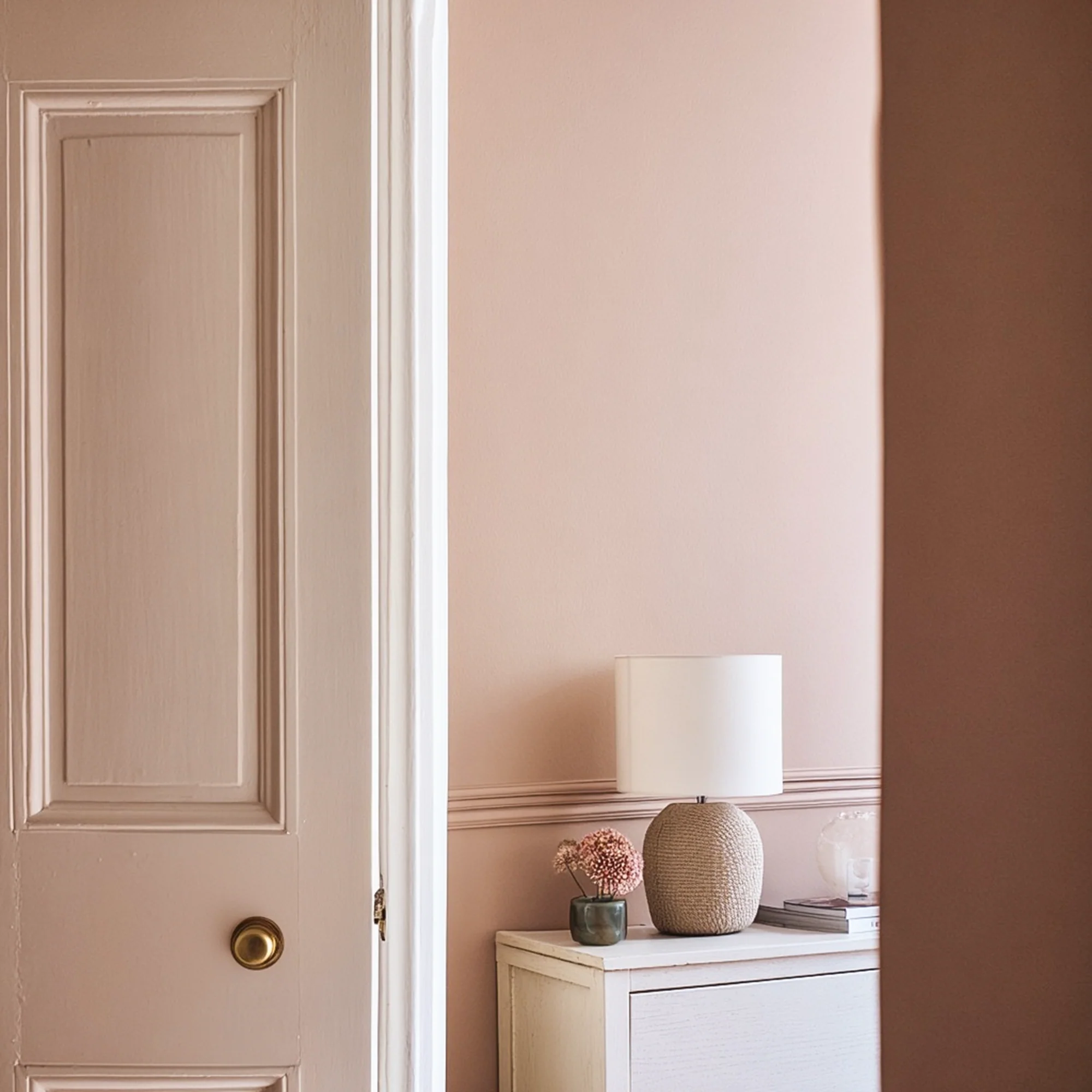 Little Knights - Kitten's Paw Soft Elegant Pink - Matte/Eggshell/Silk/Satin/Gloss Interior Paint - Image 3