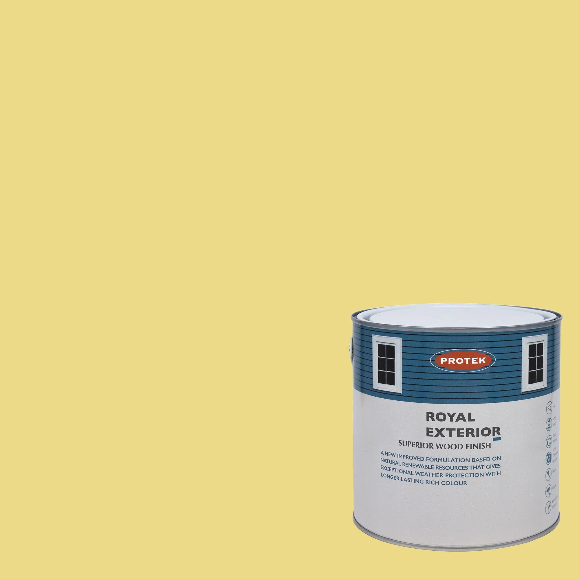 Lemon Yellow - Royal Exterior Paint