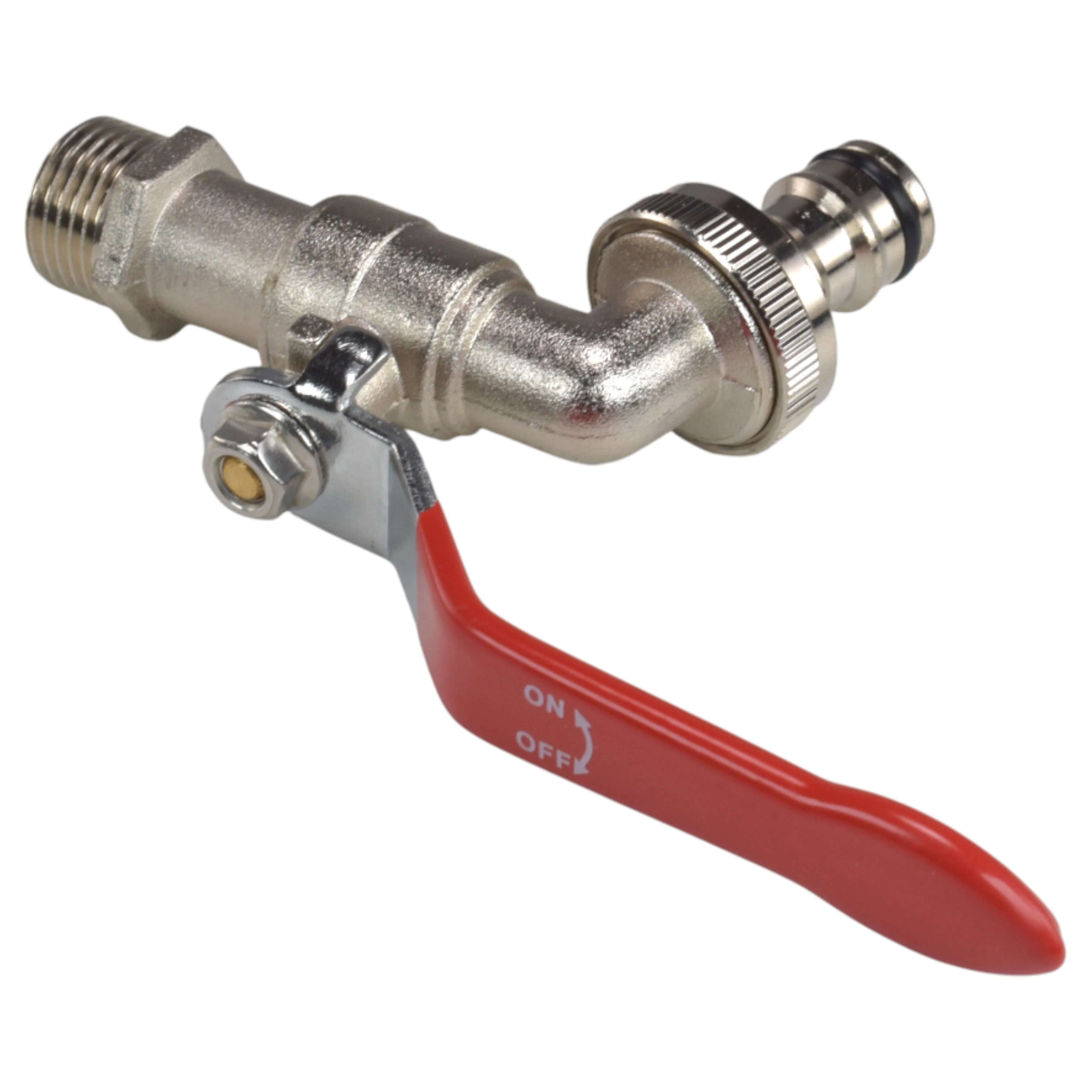 Lever Tap Kit with Barb/Quick Connect Outlet, 1/2" and 3/4" BSP Thread Inlet - Image 5