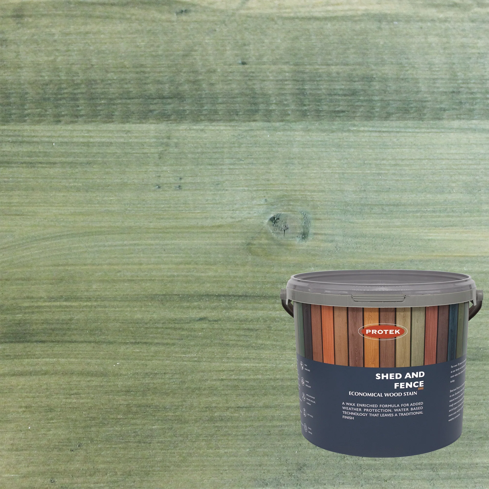 Light Green Shed & Fence Paint