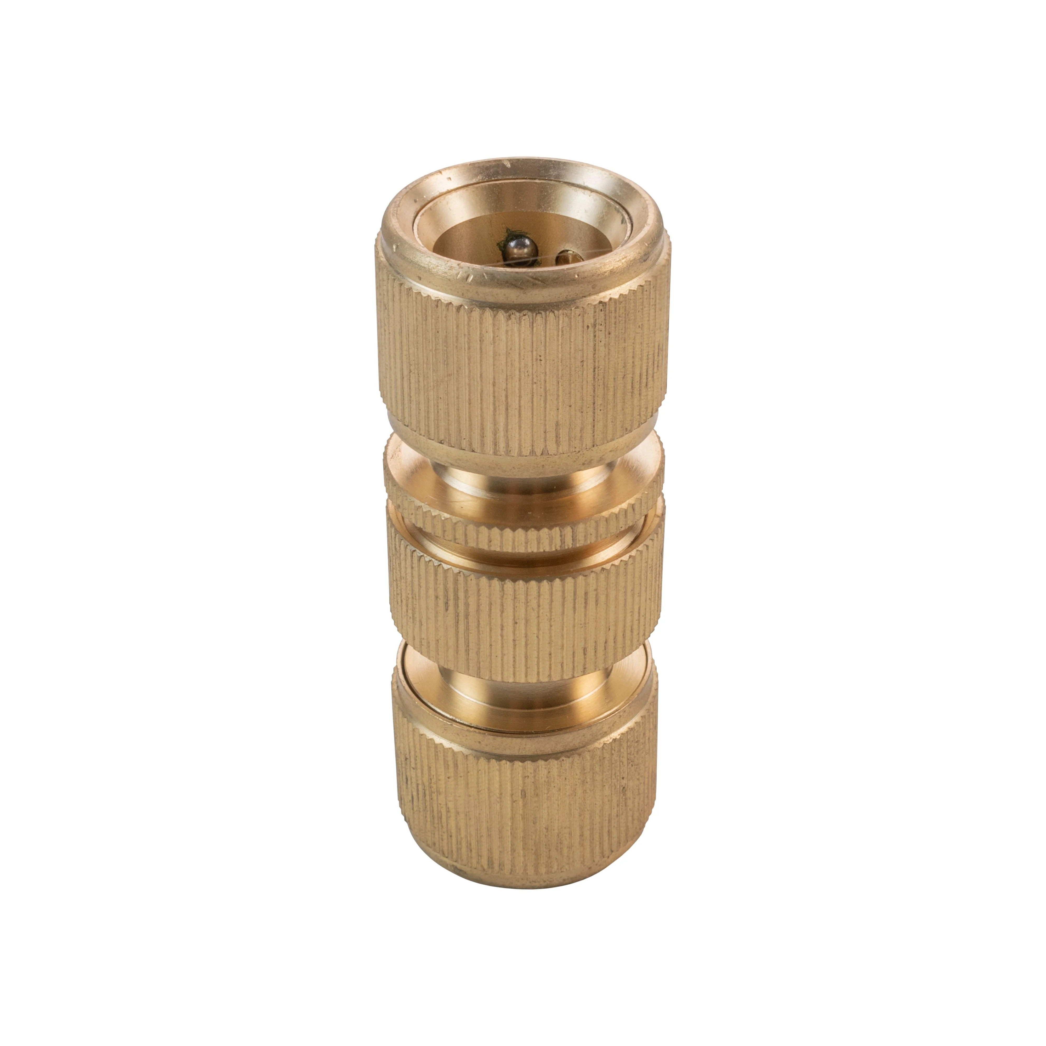 Male & Female Threaded Hose Quick Connector Set (Brass) - Image 5