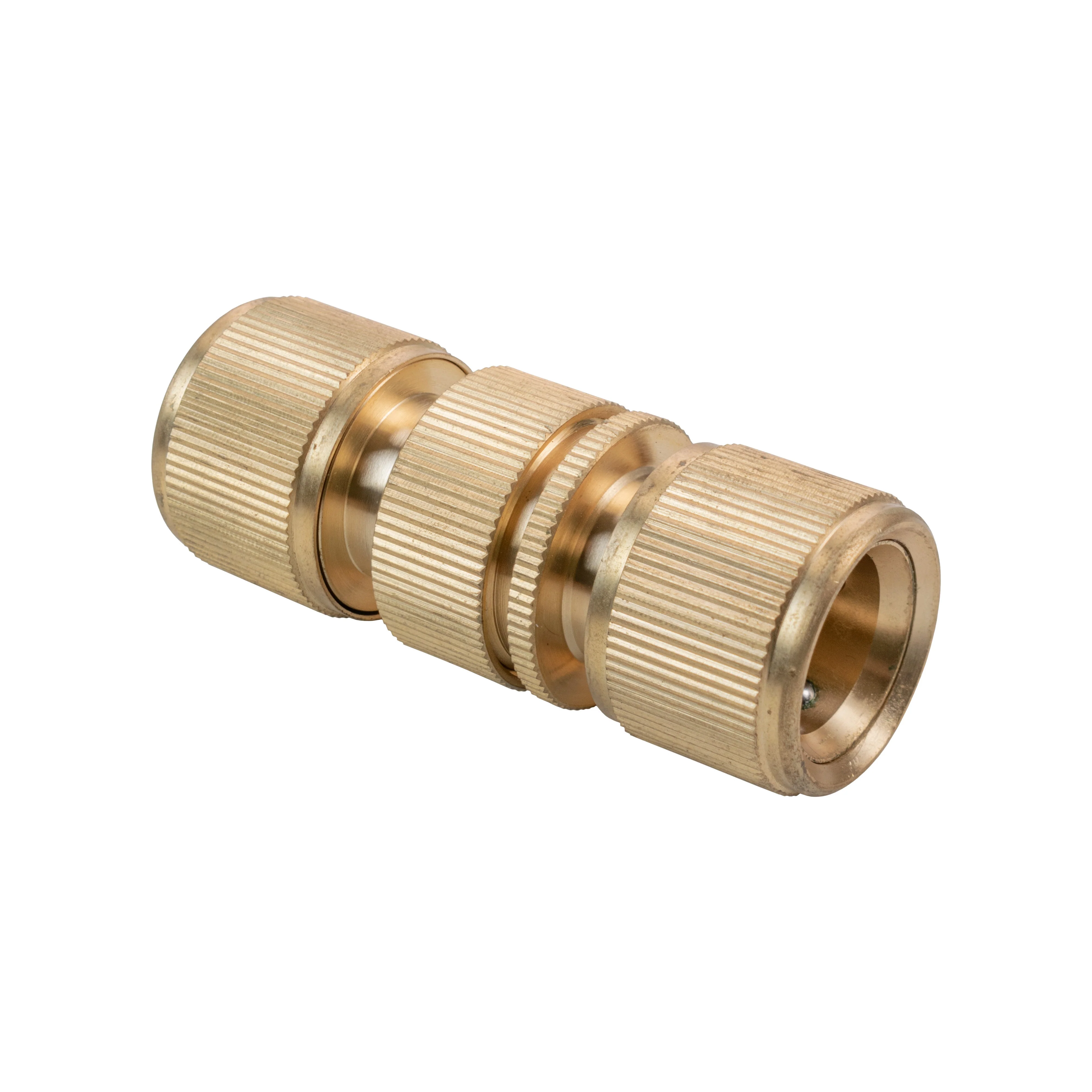 Male & Female Threaded Hose Quick Connector Set (Brass) - Image 6