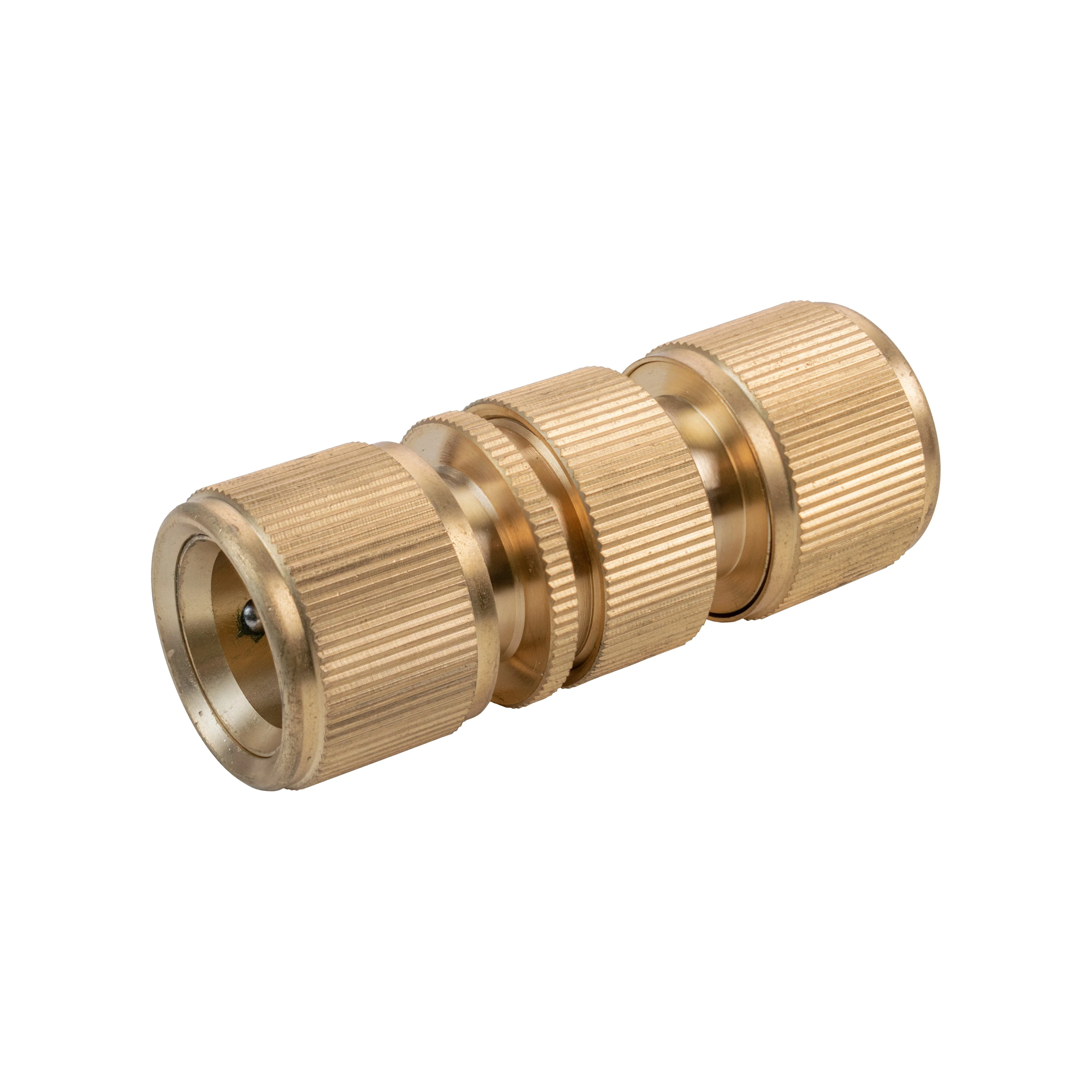 Male & Female Threaded Hose Quick Connector Set (Brass) - Image 7
