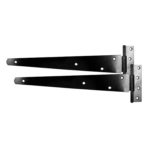 Medium Tee Hinges – Epoxy Black – Pair
