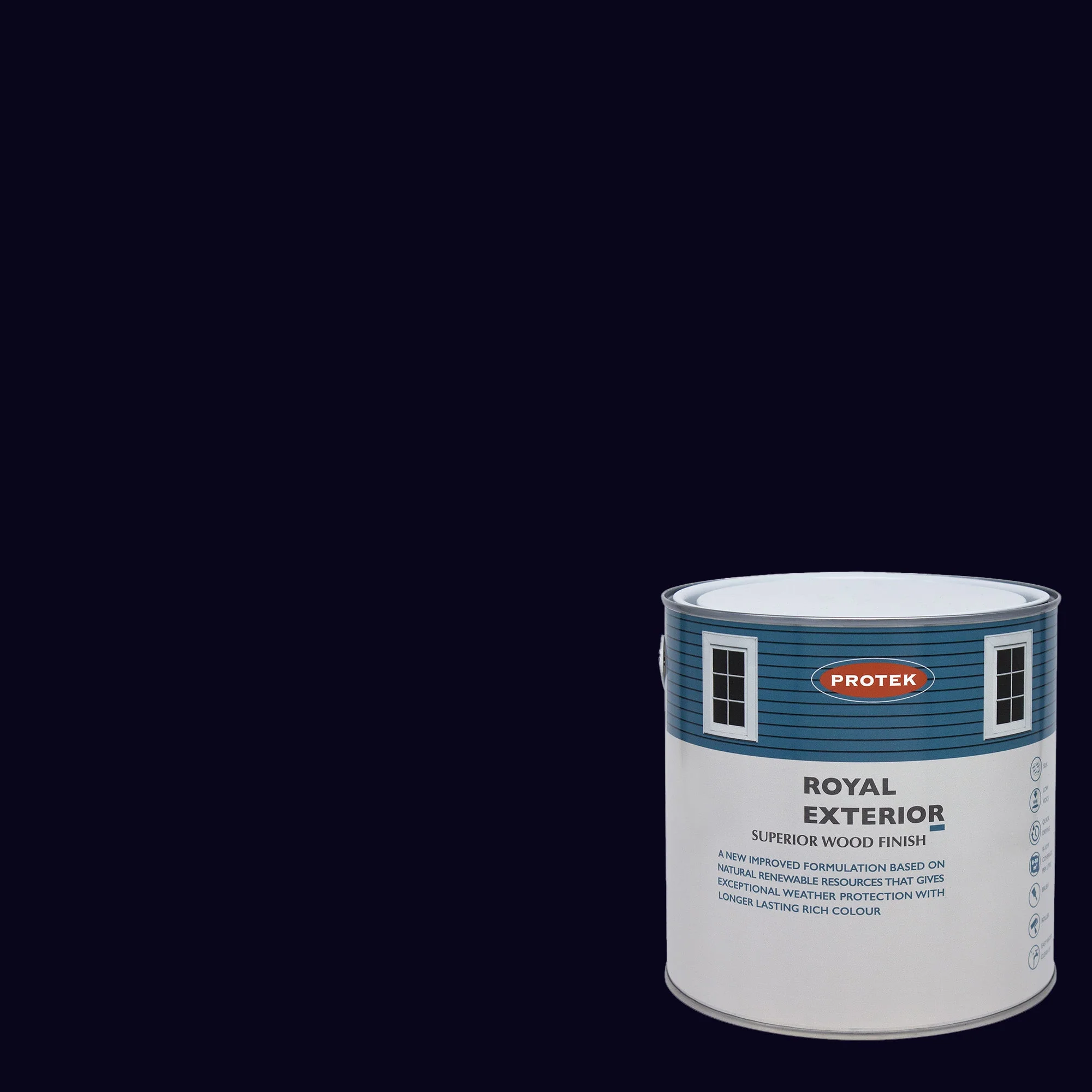 Midnight Blue - Royal Exterior Paint