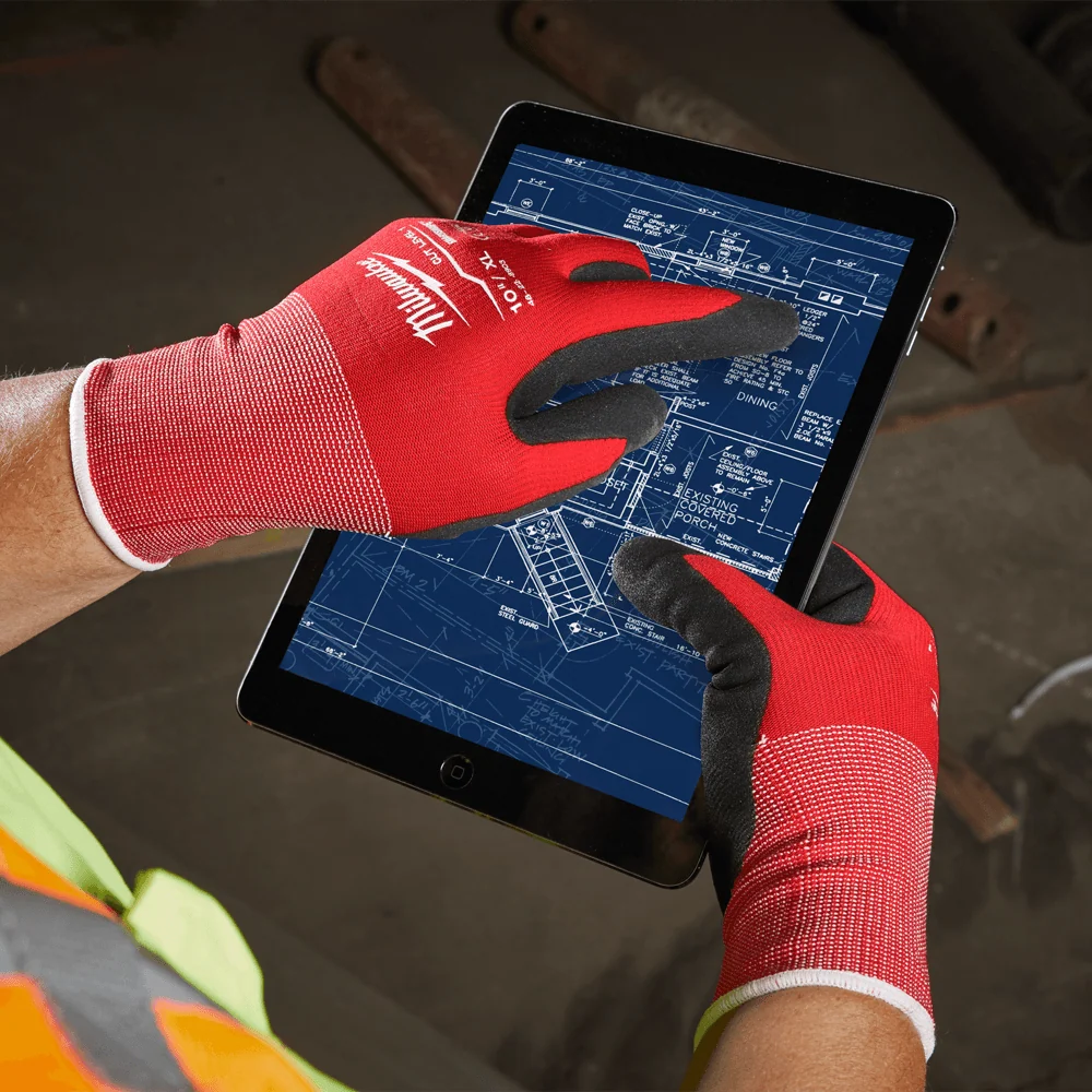 Milwaukee Cut Level 1 / A Smart Swipe Gloves - Image 6