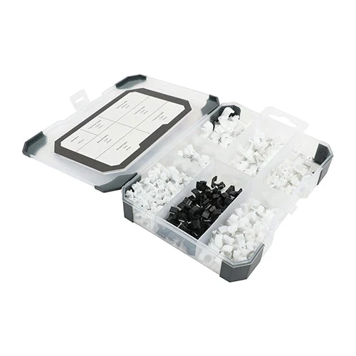 Mixed Tray Cable Clips – 290 Piece