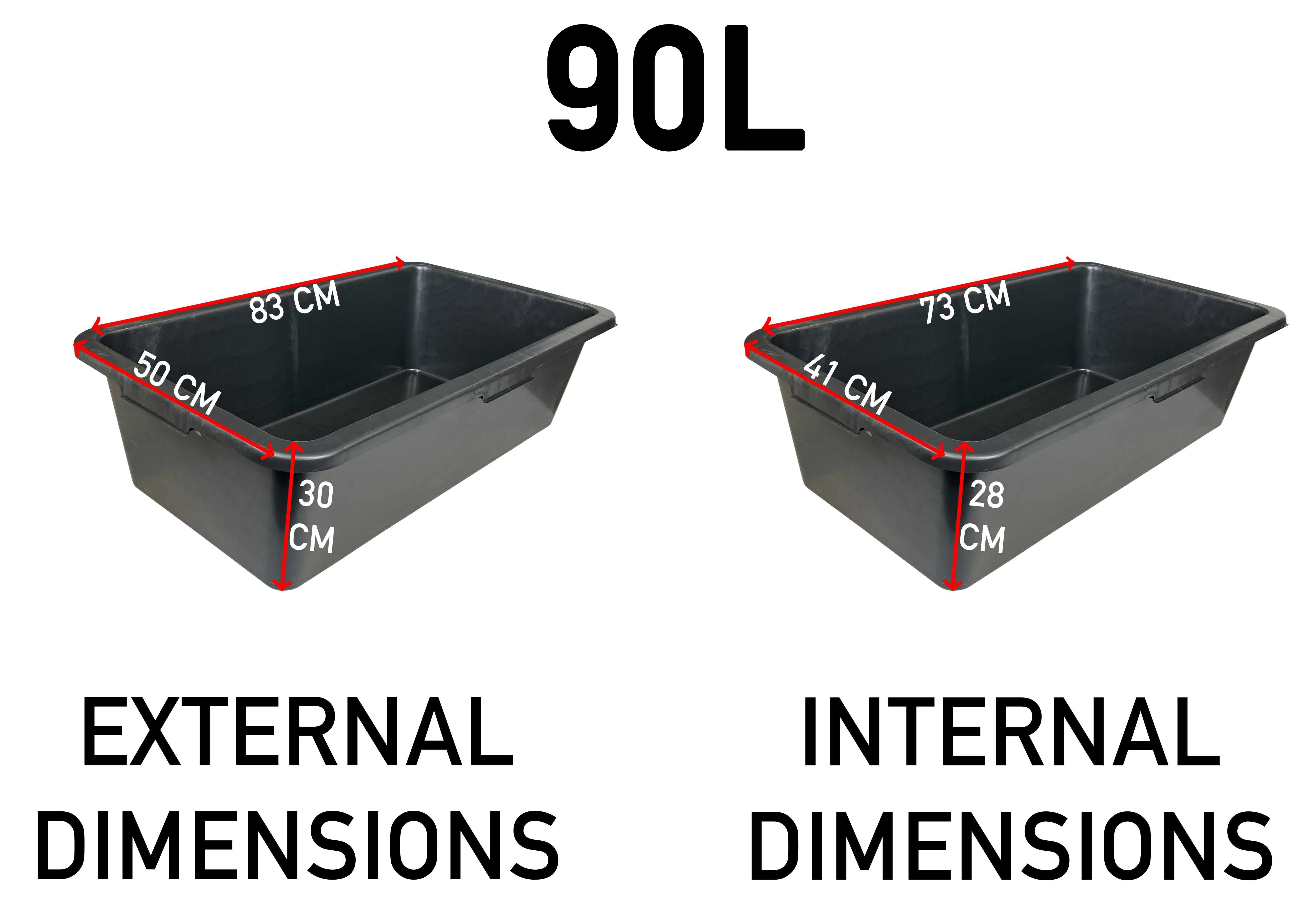 Mixing Tub 90L Pink - Image 5