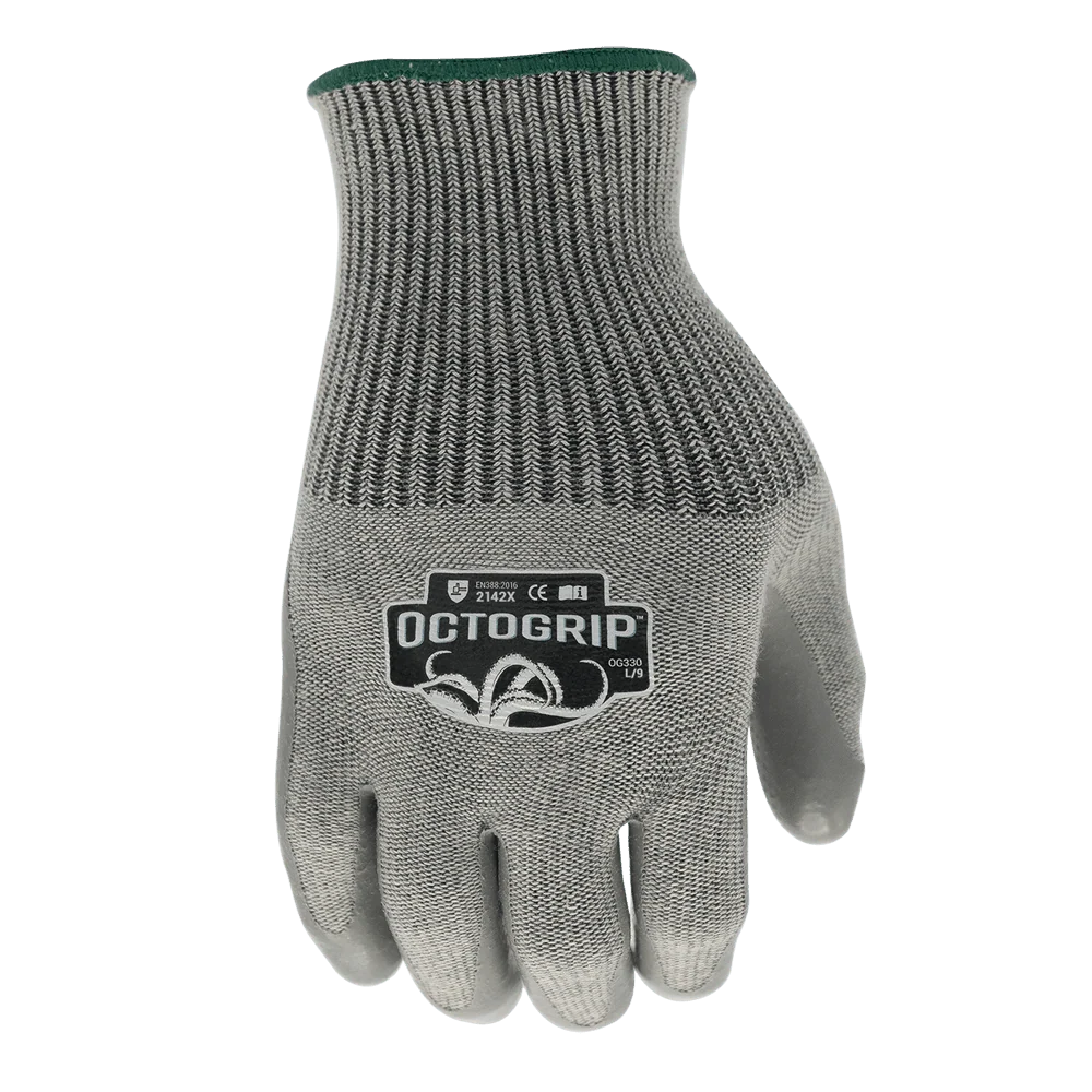 Octogrip OG330 Heavy Duty Latex Coated Palm Work Glove - Image 3