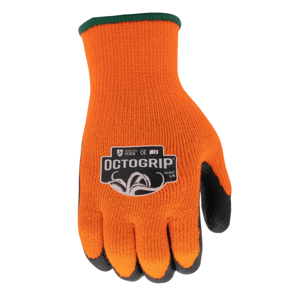 Octogrip OG450 Cold Weather Thermal Foam Latex Work Glove - Image 2