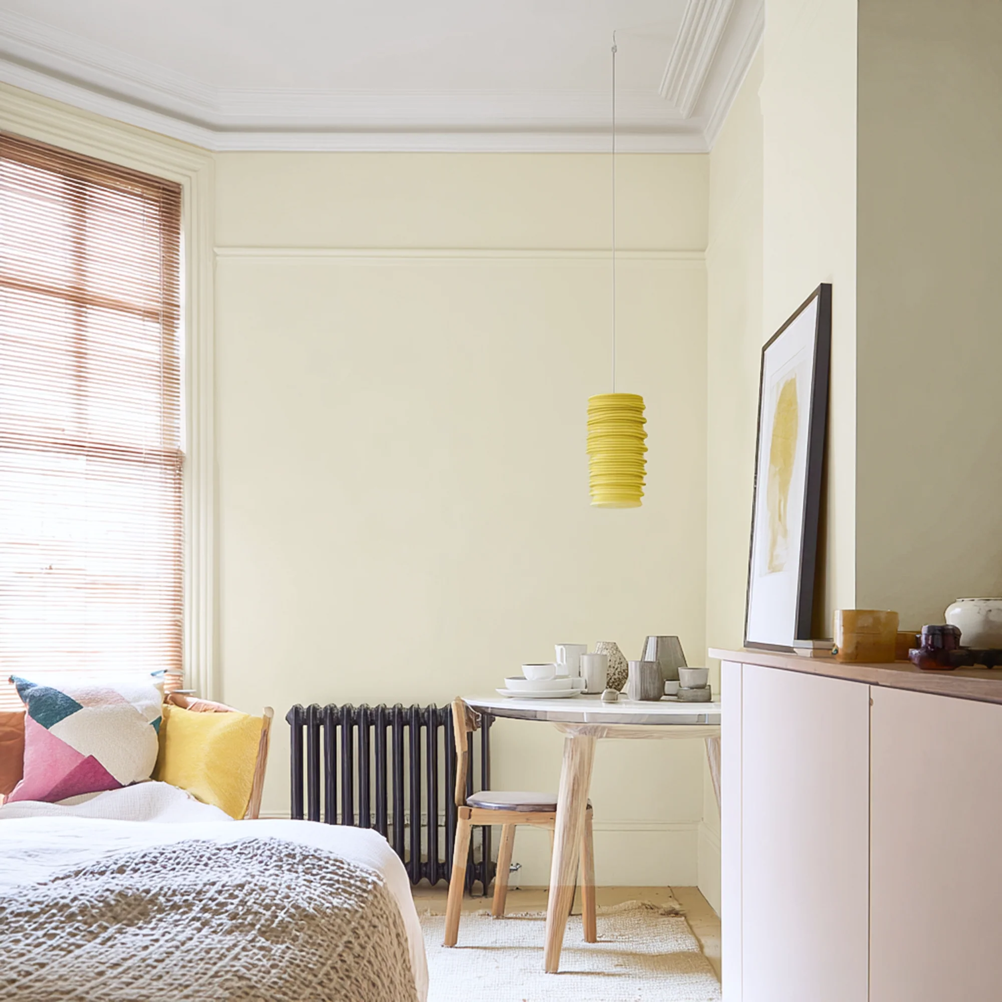 Little Knights - Pale Ochre Palest Sofest Yellow - Matte/Eggshell/Silk/Satin/Gloss Interior Paint - Image 3