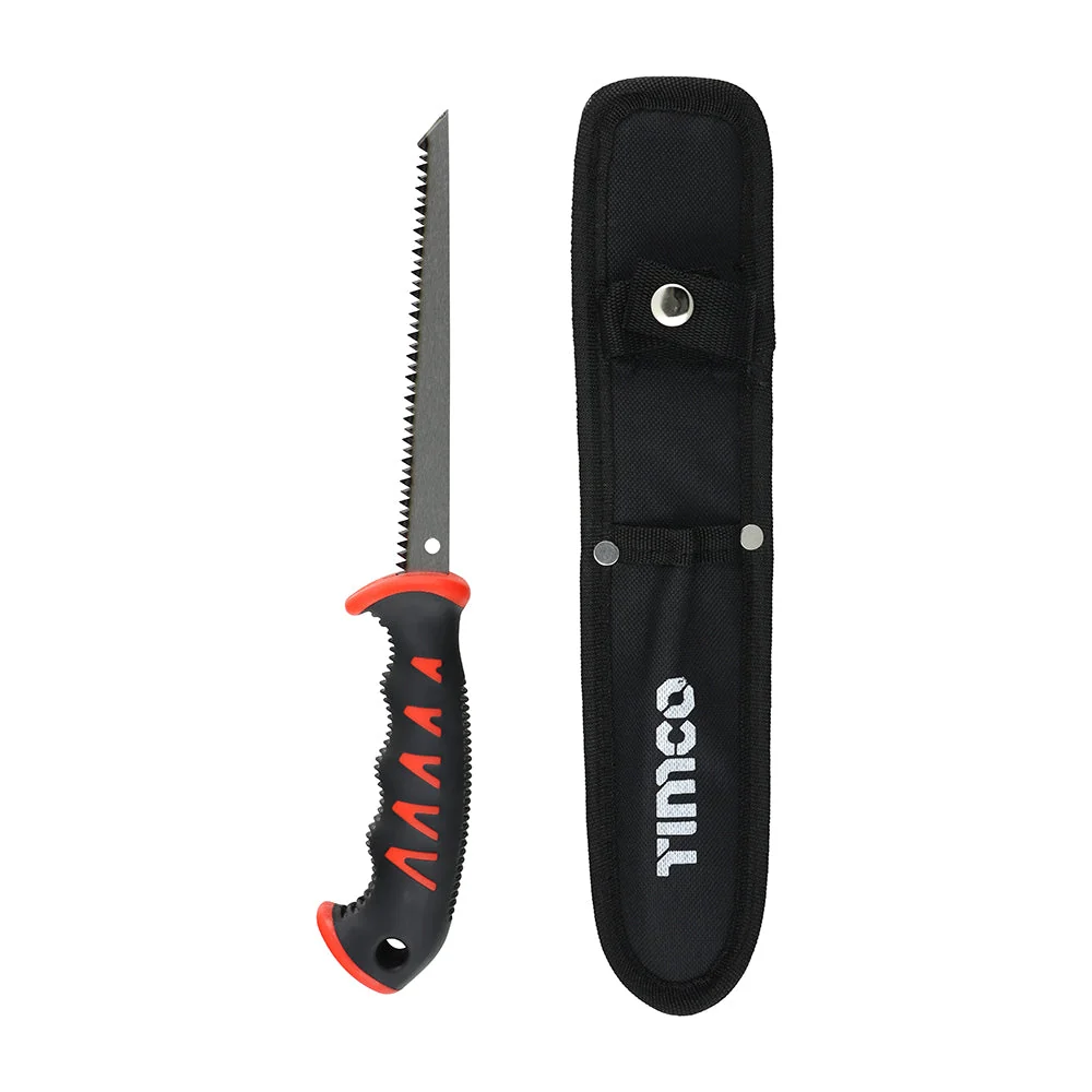 Plasterers Jab Saw 7" – Tri-Cut Teeth, Holster, Anti-Slip Grip