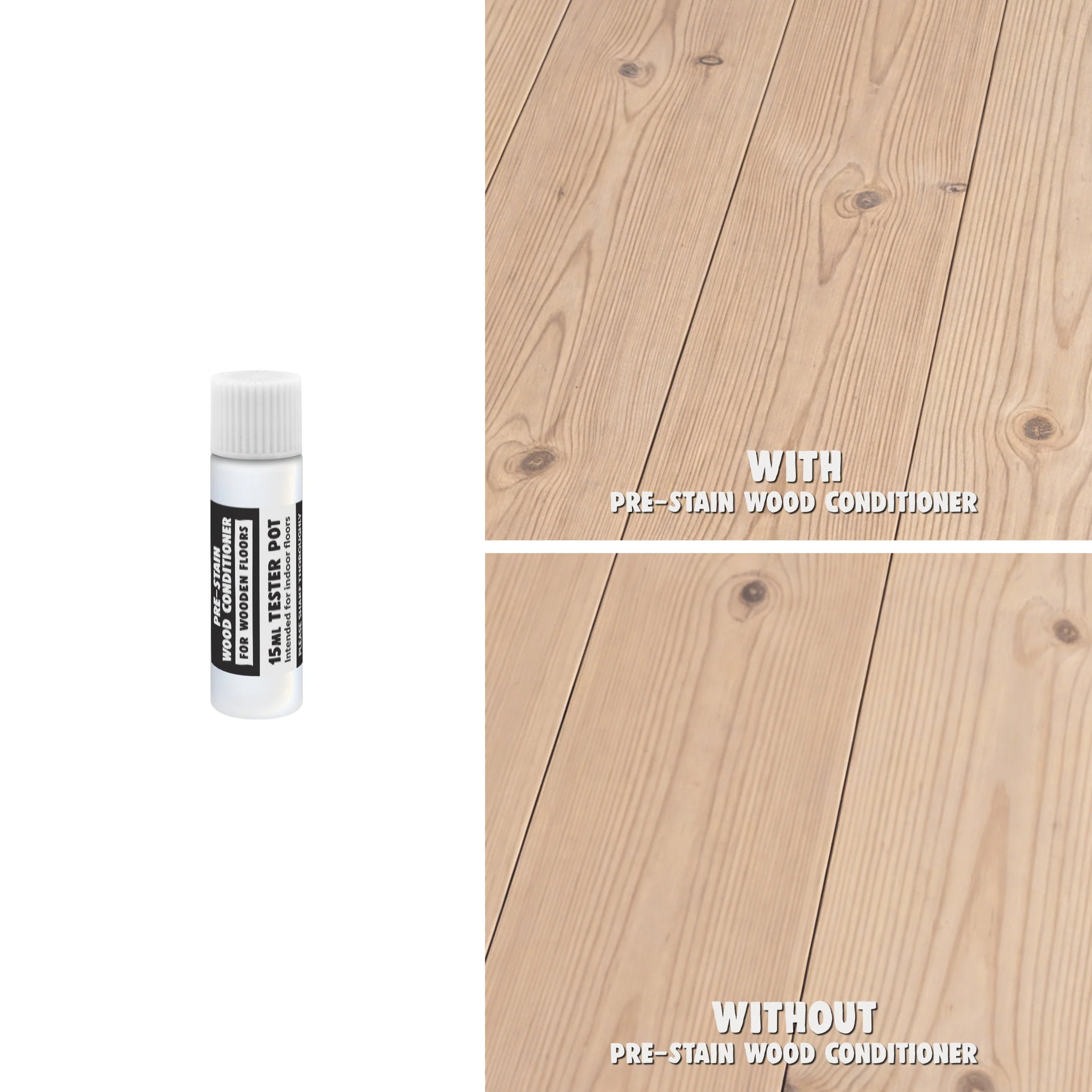 Pre-Stain Wood Conditioner - Flooring (Ideal for Use Before Using Wooden Floor Stain) - Image 3