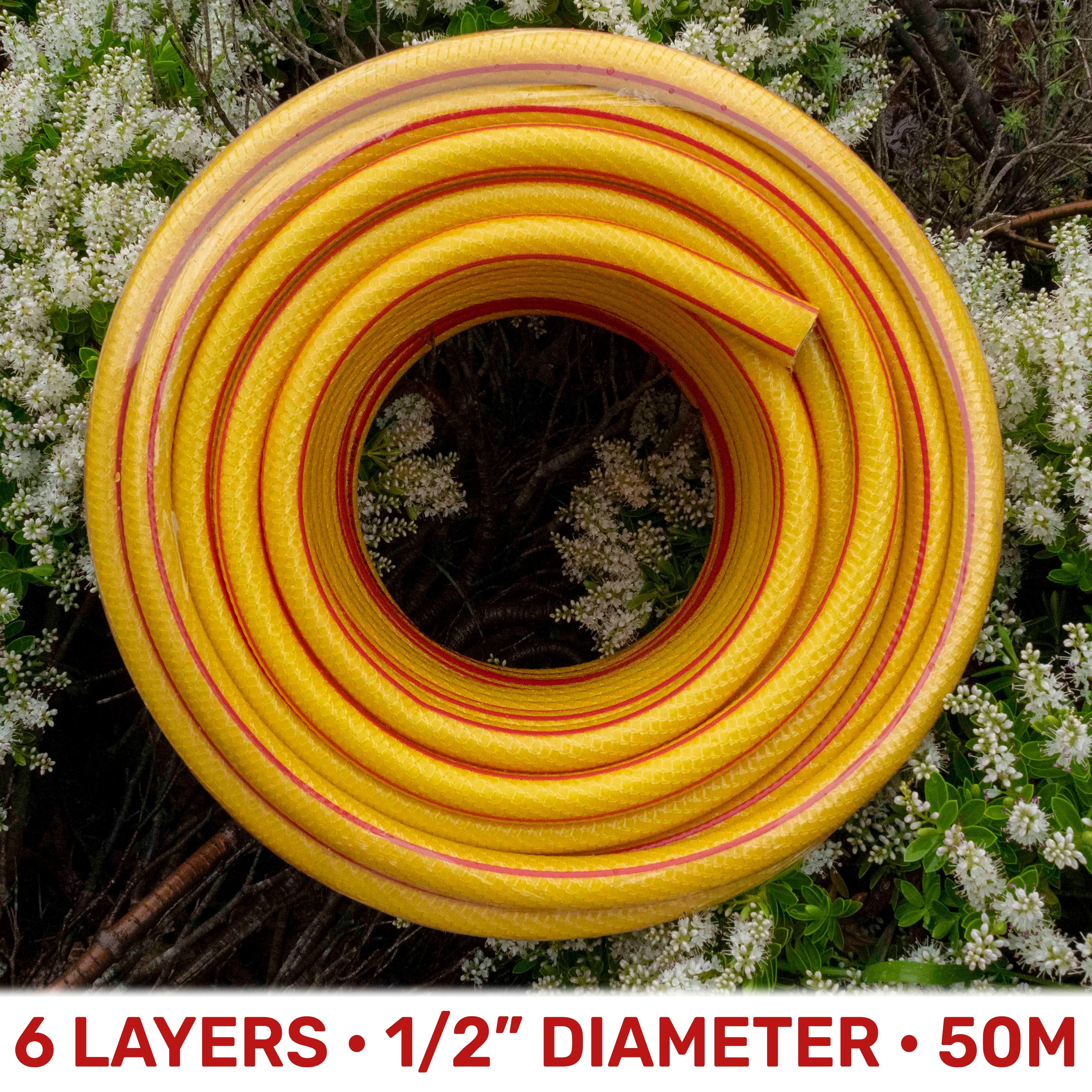 Premium Garden Hose Set Yellow - Image 7