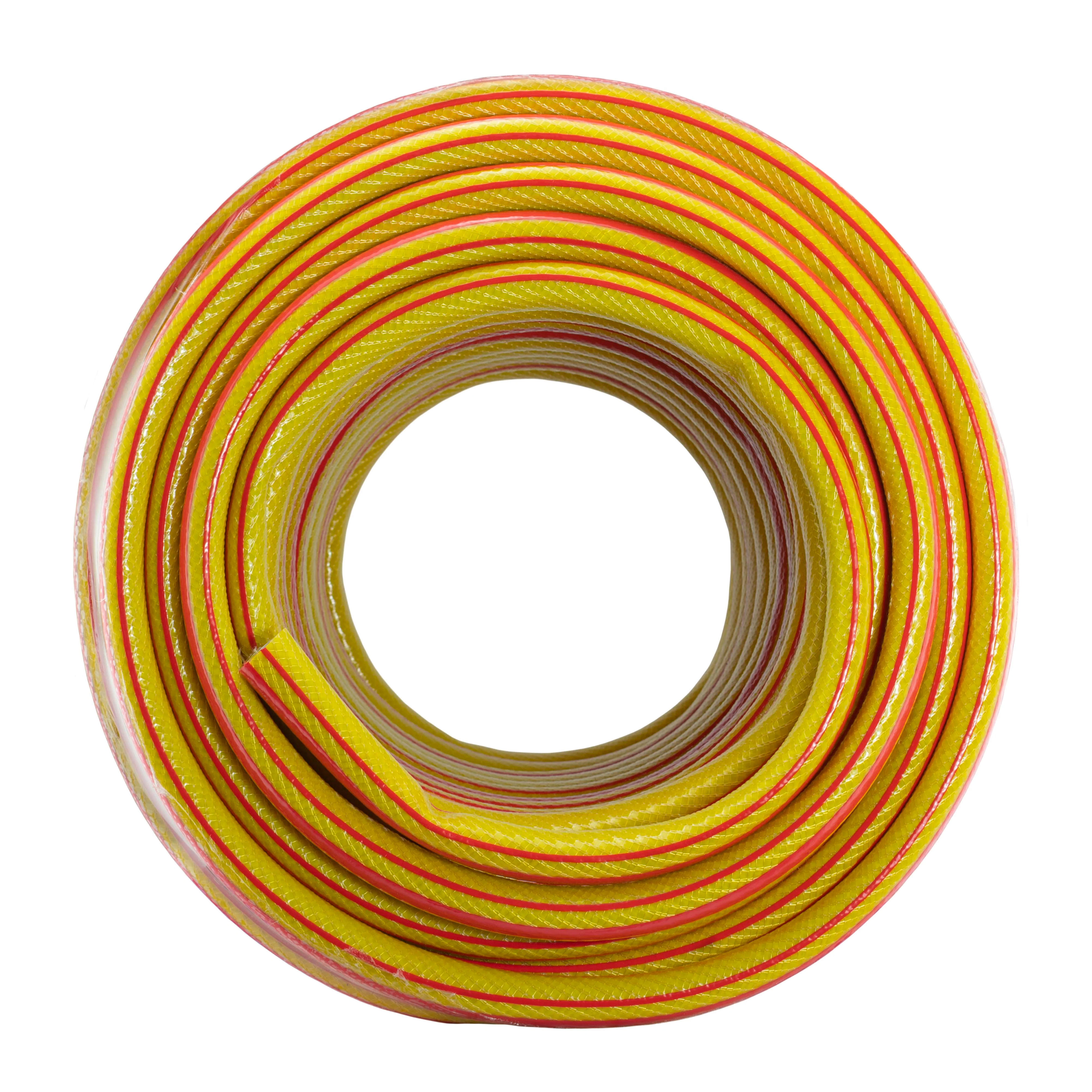 Premium Garden Hose Yellow with Brass Hose Connectors - Image 8