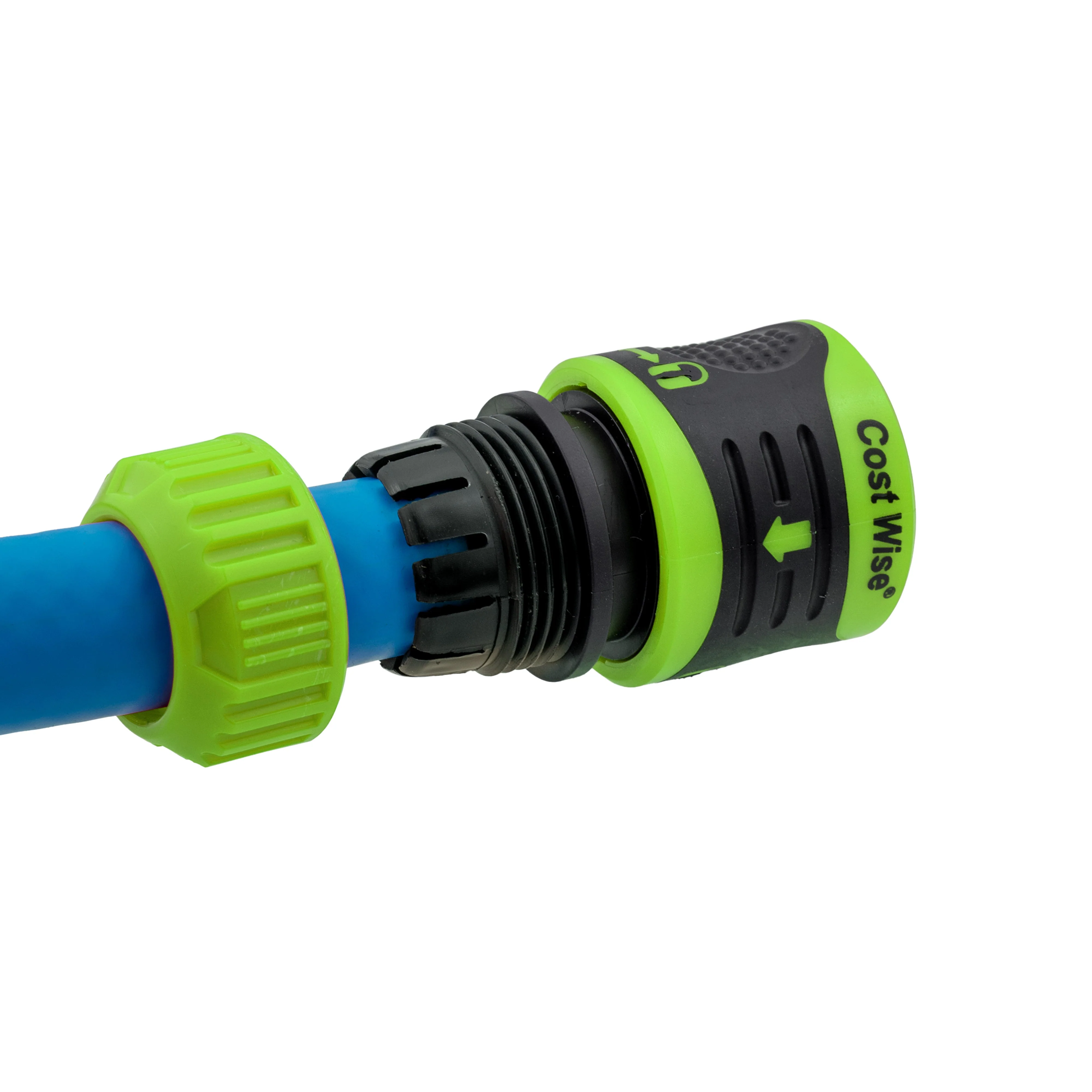 Premium Garden Hose Yellow with Green Lock Connectors - Image 14