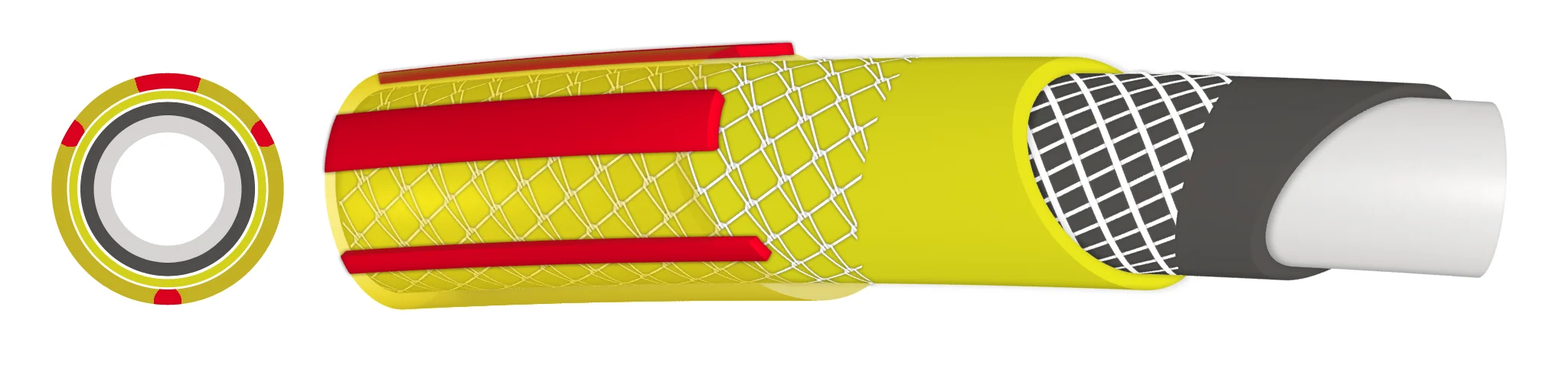 Premium Gold Garden Hose 6-Layer 3/4" Pipe - Image 6