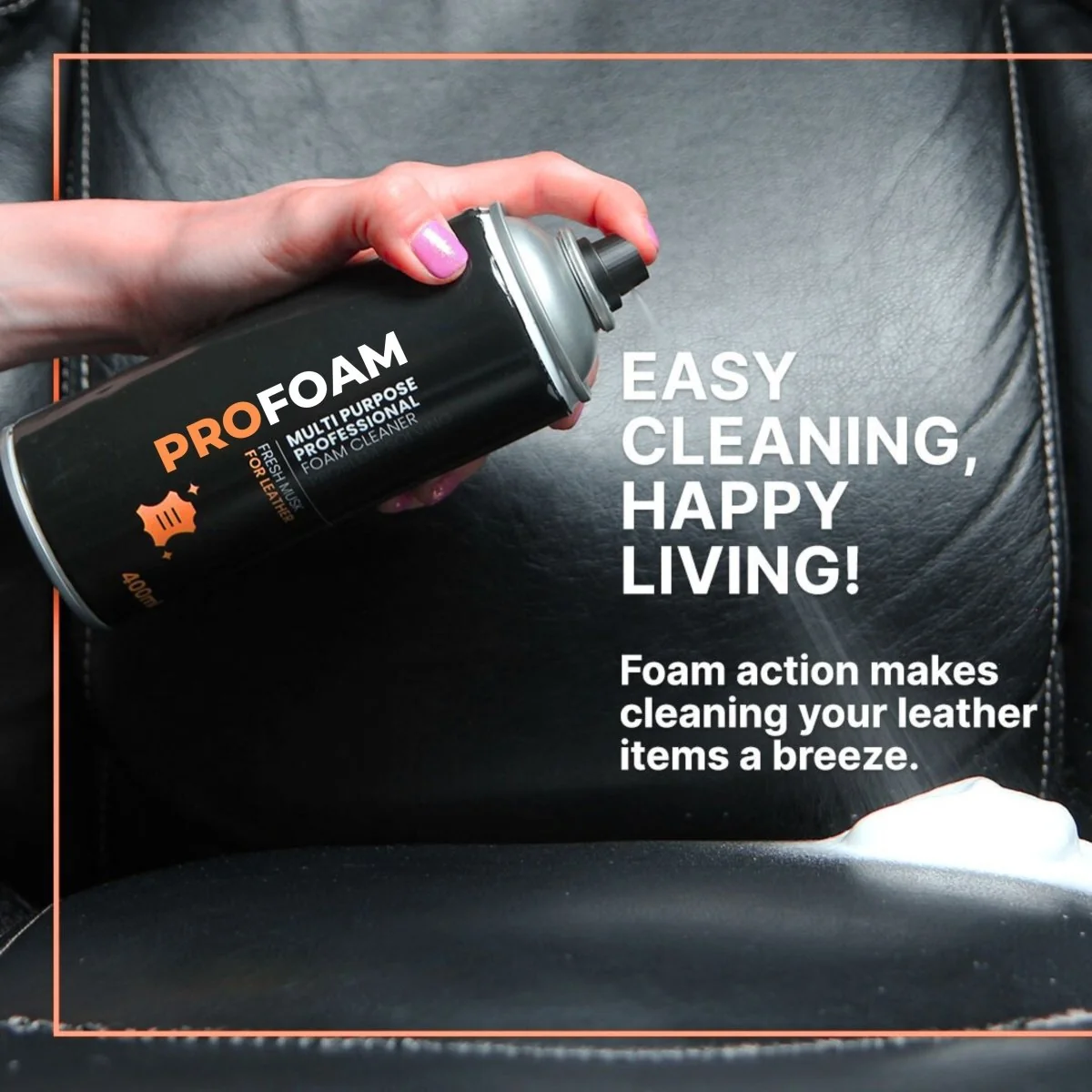 Profoam - Leather Cleaner | Musk Scent - Image 4