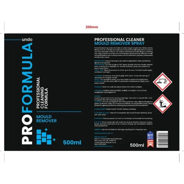 Proformula Mould Remover Gel Spray | Tackle Tough Mould With Ease! - Image 12