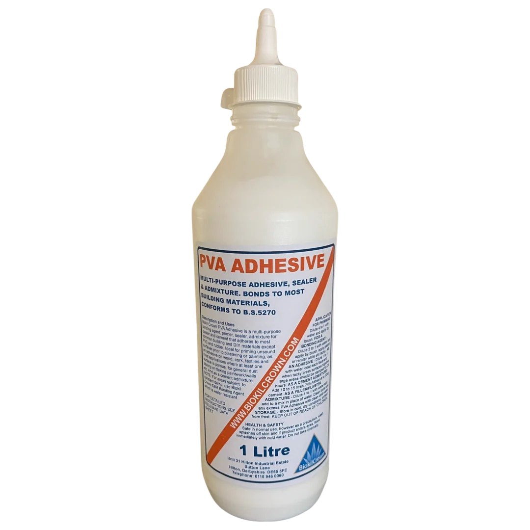 PVA Adhesive - 1/5/25kg - Biokil Crown