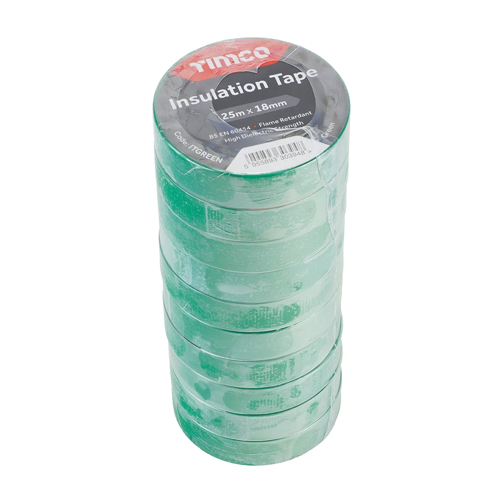 PVC Insulation Tape - 25m x 18mm - 10 Rolls - Image 5