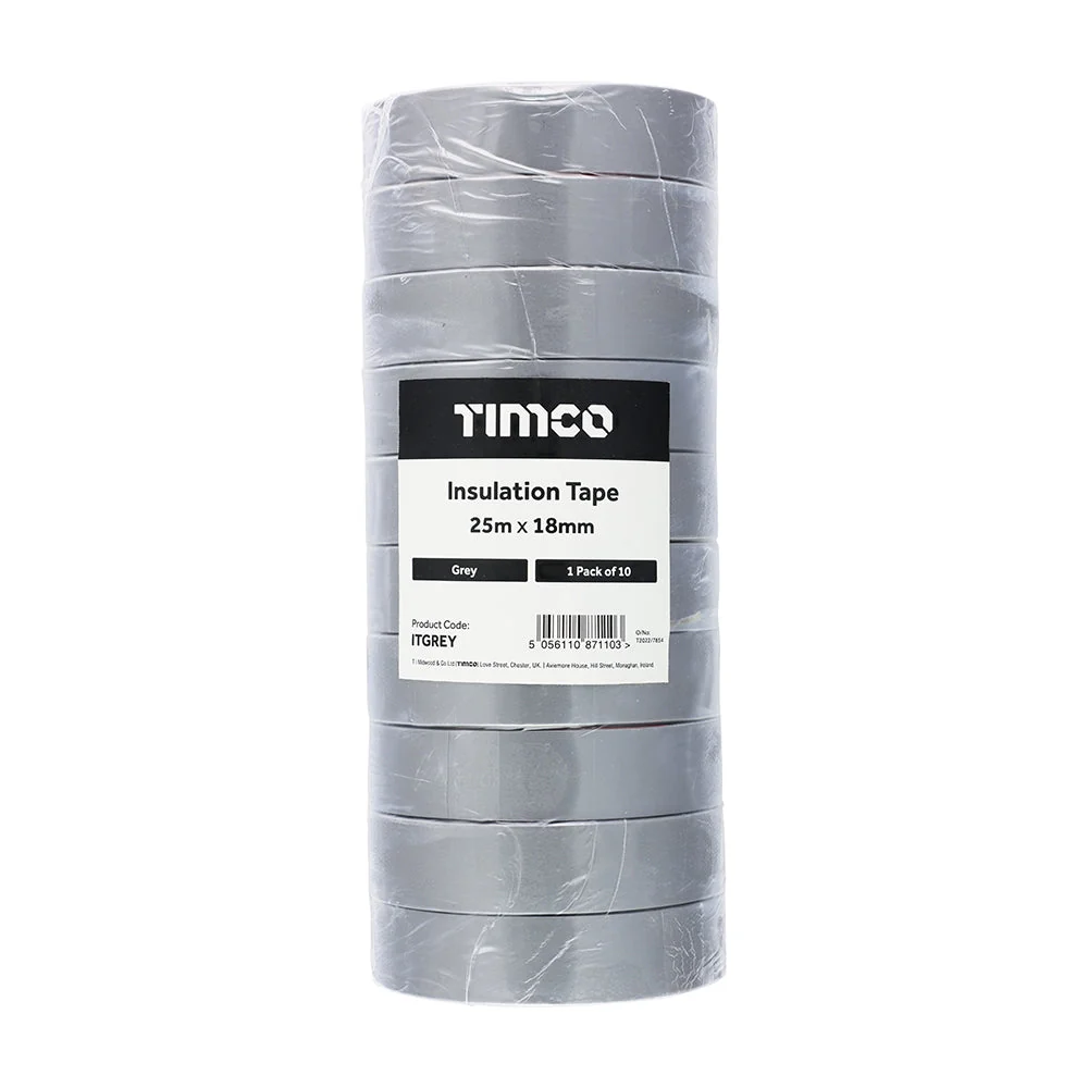 PVC Insulation Tape - 25m x 18mm - 10 Rolls - Image 6