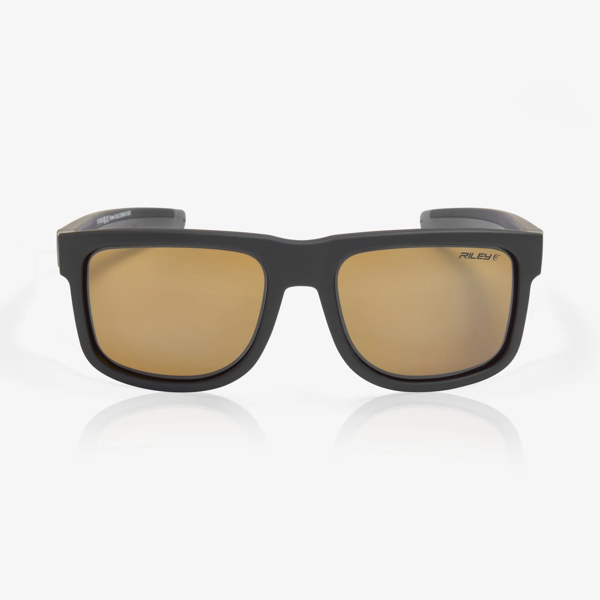 Riley Navigator Sunglasses – Antique Mirror Revo, Anti-Glare, 4-Base Curve - Image 2
