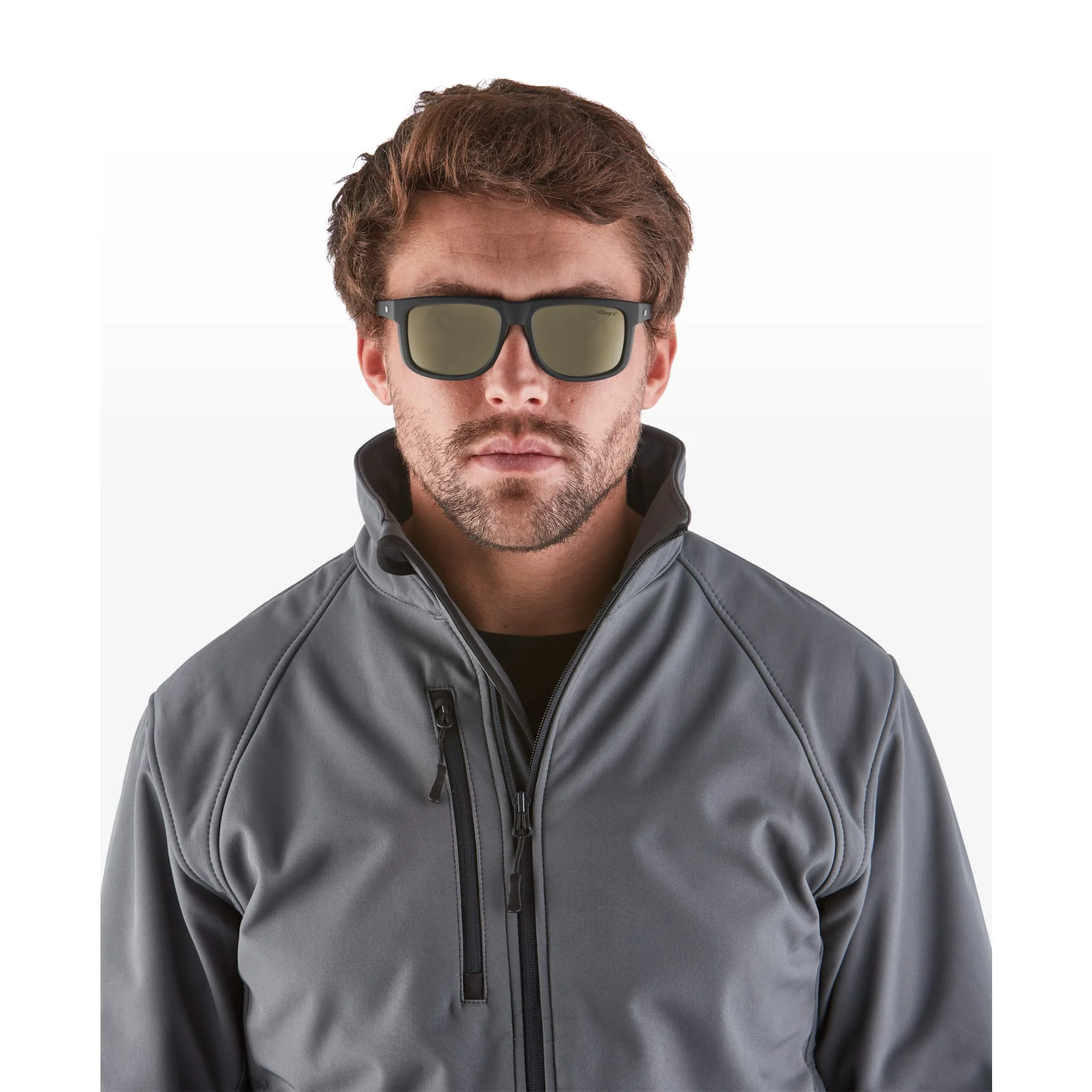 Riley Navigator Sunglasses – Antique Mirror Revo, Anti-Glare, 4-Base Curve - Image 5