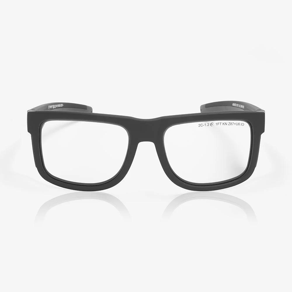 RILEY Navigator Anti-Scratch Safety Fashion Glasses – Clear Lens - Image 5