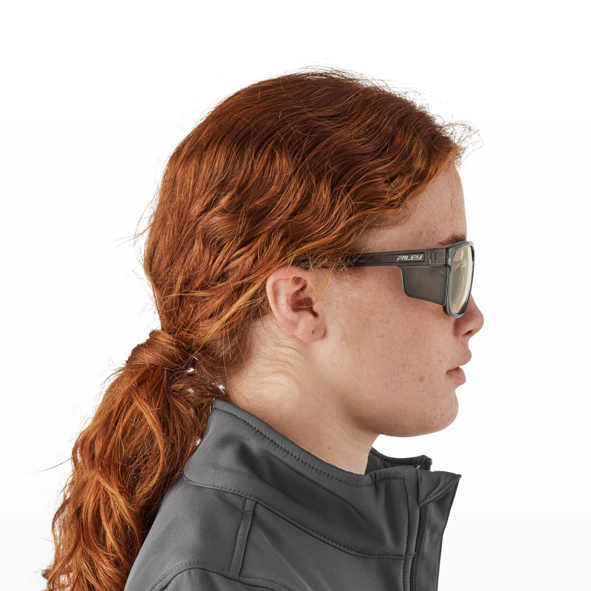 Riley Navigator X Safety Sunglasses – LED Lens, Smoked Frame, Anti-Fog/Anti-Scratch - Image 7