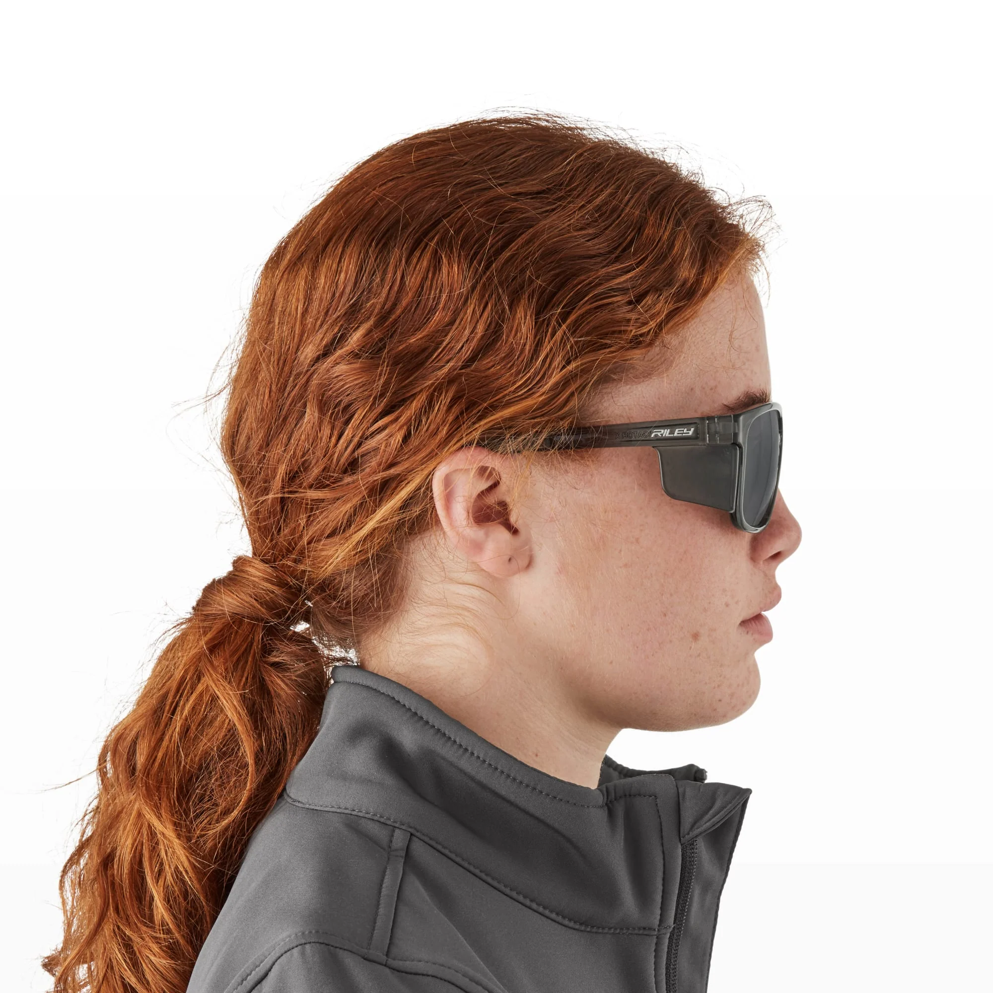 Riley Navigator X Safety Sunglasses – Polarised Lens, Smoked Frame, Anti-Fog/Anti-Scratch - Image 8