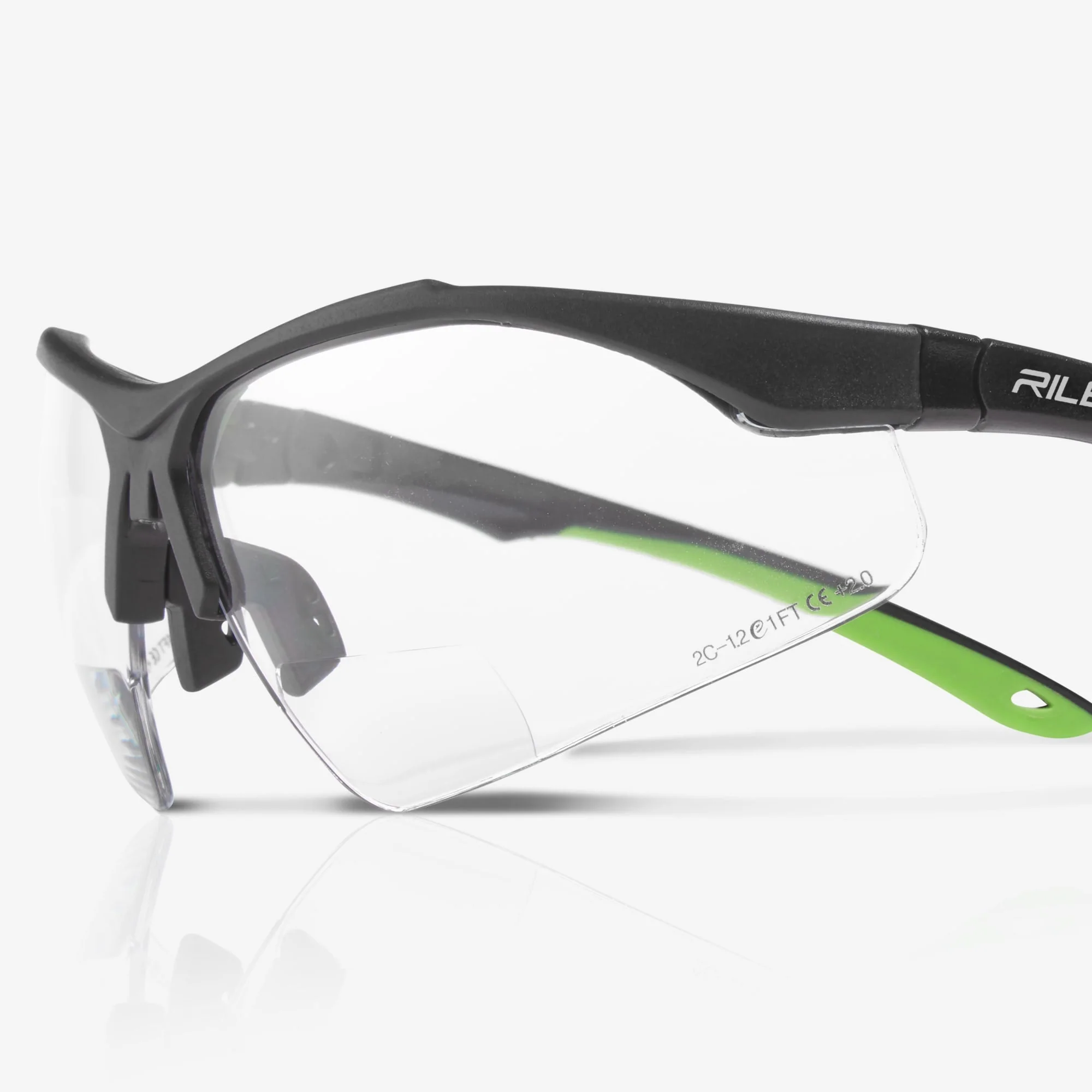 Riley Ready Reader – Sports-Style Safety Reading Glasses (+2.00) - Image 3