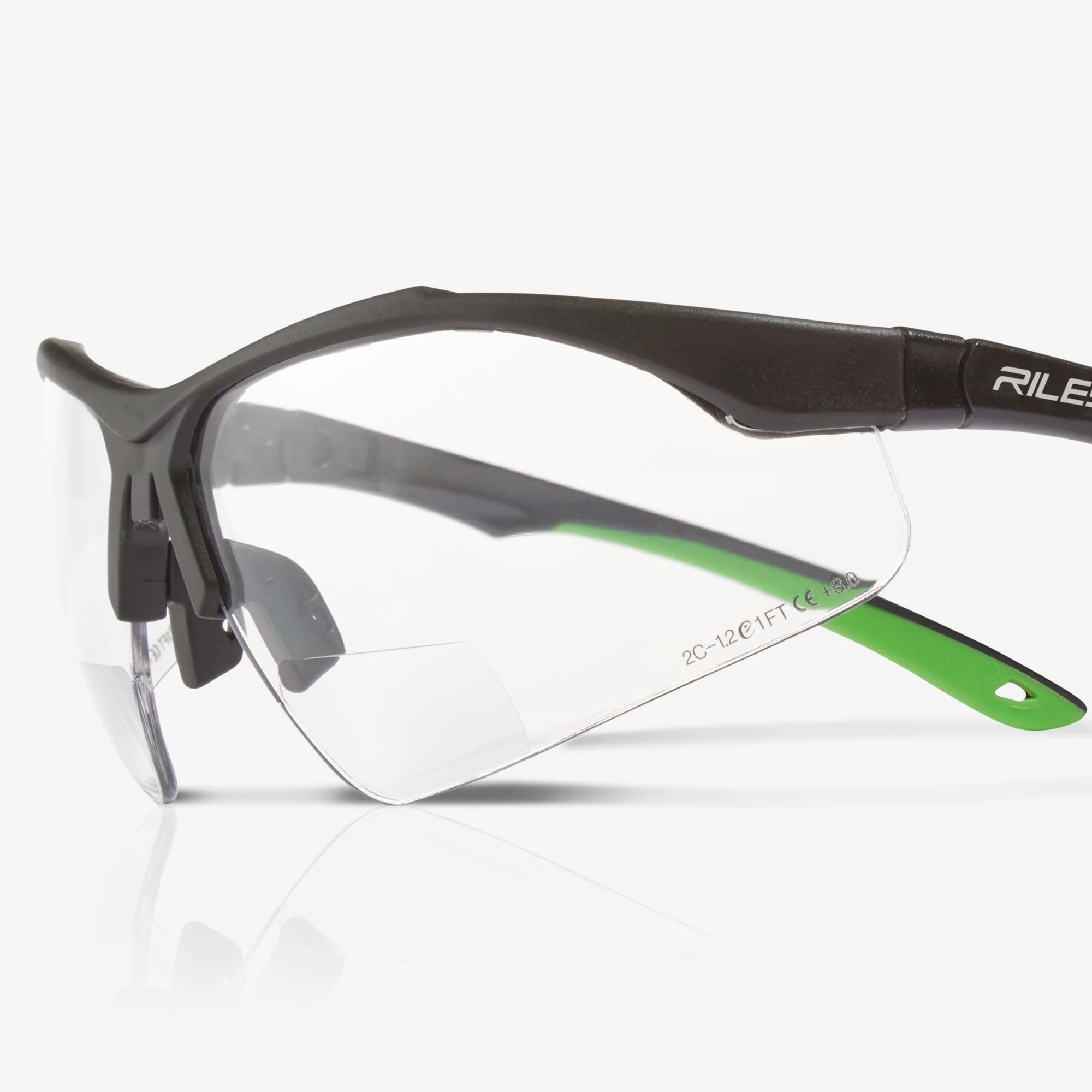 RILEY Ready Reader Sports Style Reading Safety Glasses with +3.00 Lens - Image 3