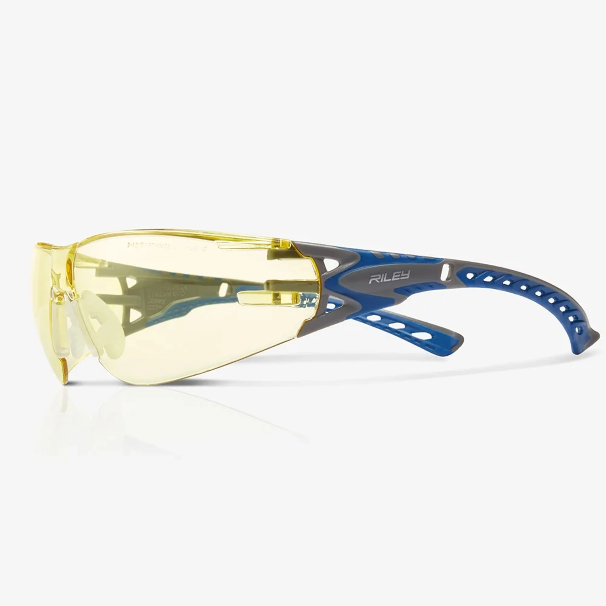 RILEY Stream Evo Eco Yellow Tint Anti-Fog Blue-Light Safety Glasses