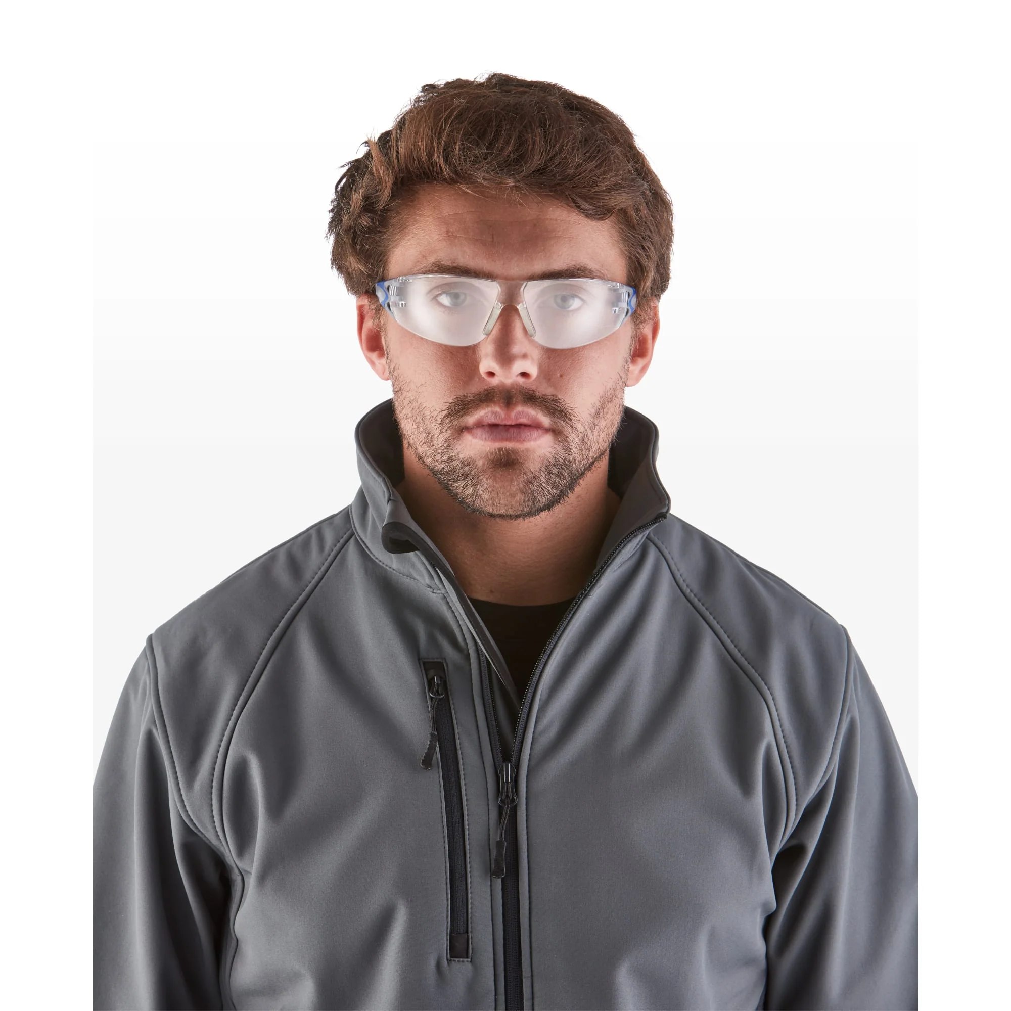 Riley Stream Evo Eco Safety Glasses – Clear Lens, Anti-Fog, Wrap-Around, Metal-Free - Image 5