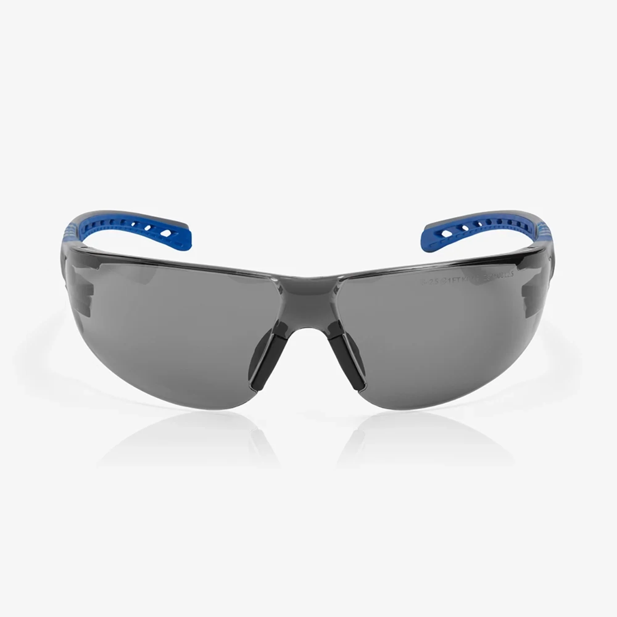 Riley Stream Evo Eco Safety Glasses – Grey Lens, Anti-Fog, Wrap-Around - Image 2