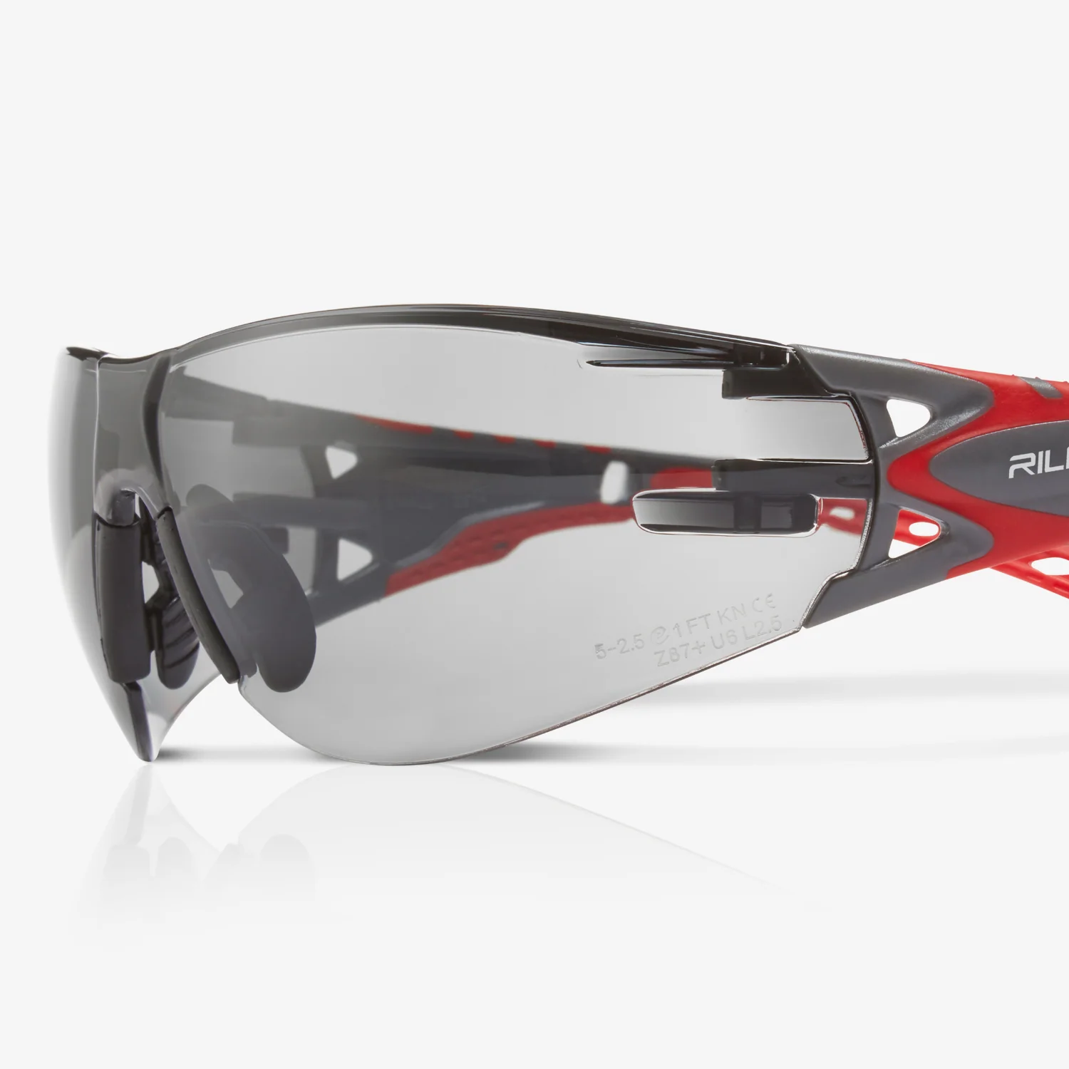 Riley Navigator X – Smoked Frame Safety Sunglasses (HD Lens, Anti-Fog) - Image 3