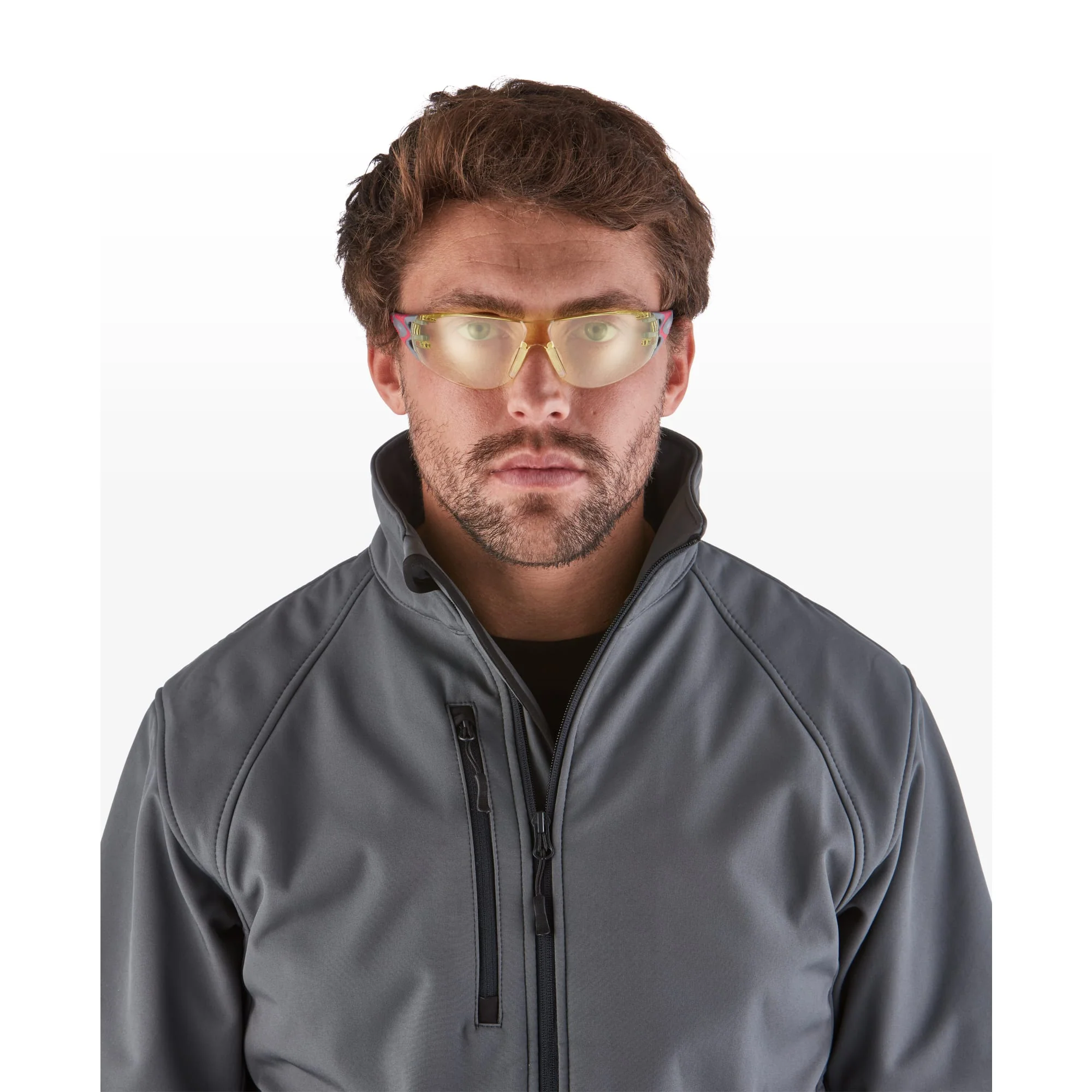 Riley Stream™ Evo Small – Anti-Fog Blue-Light-Blocking Safety Glasses (Yellow Lens) - Image 4
