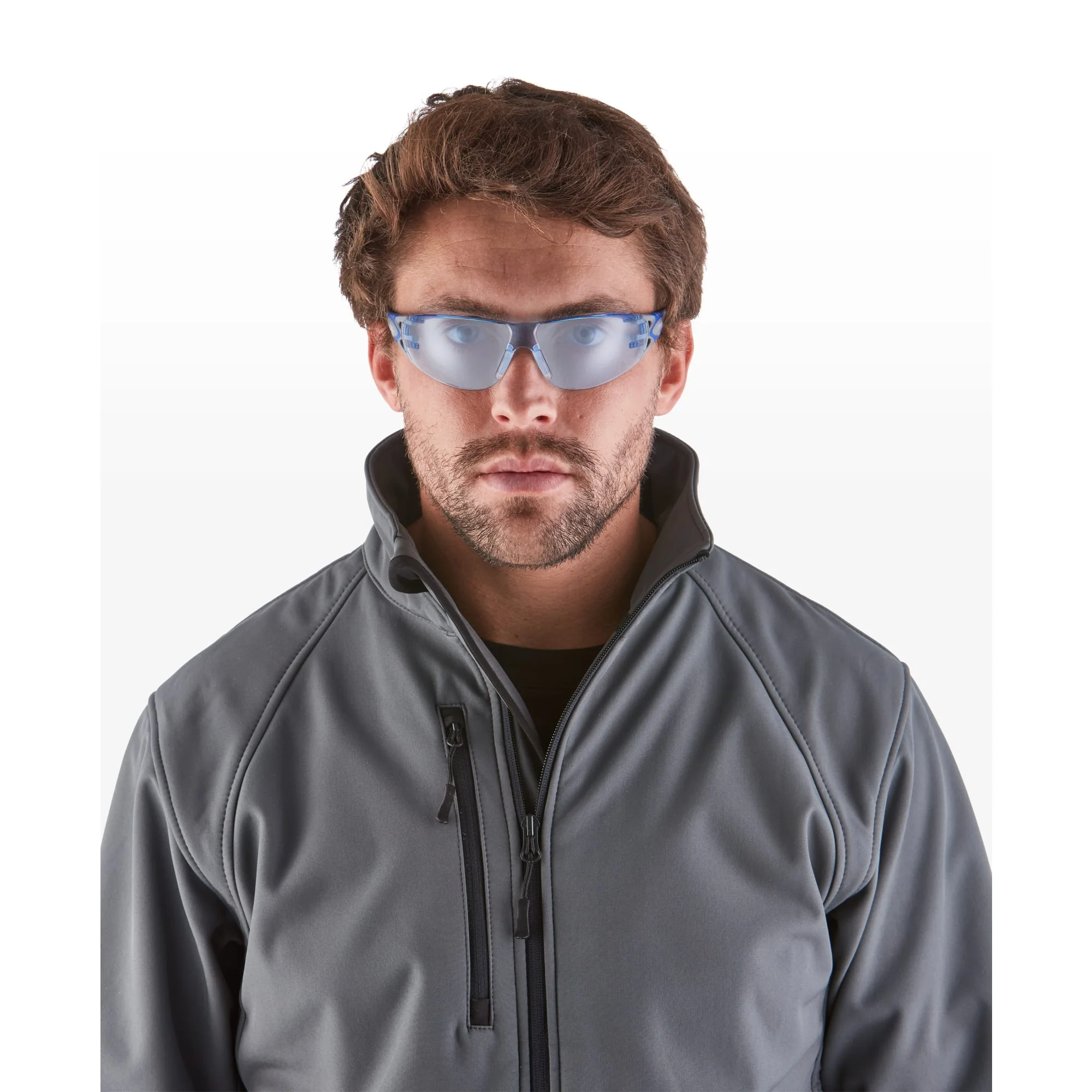 Riley Stream Evo Small Safety Glasses – Blue Tint, Anti-Fog, Metal-Free - Image 5