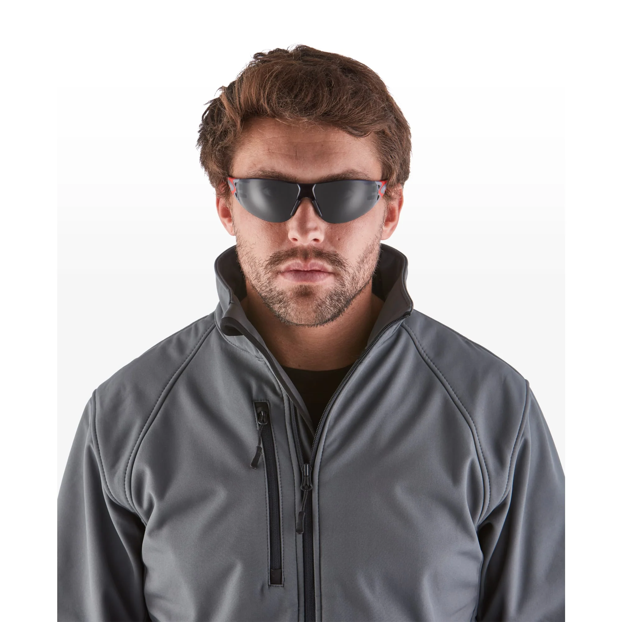 Riley Stream Evo Small Safety Glasses – Grey Lens, Anti-Fog, Wrap-Around - Image 5