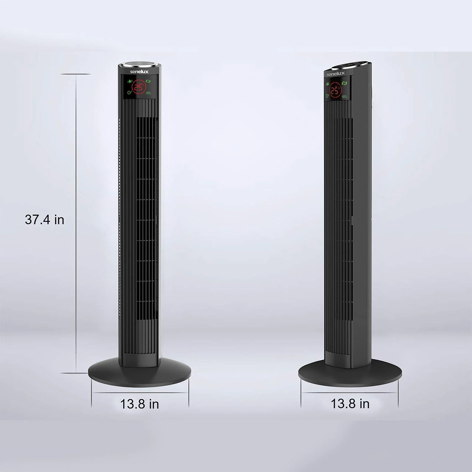 Senelux 36" Oscillating Tower Fan - Image 8