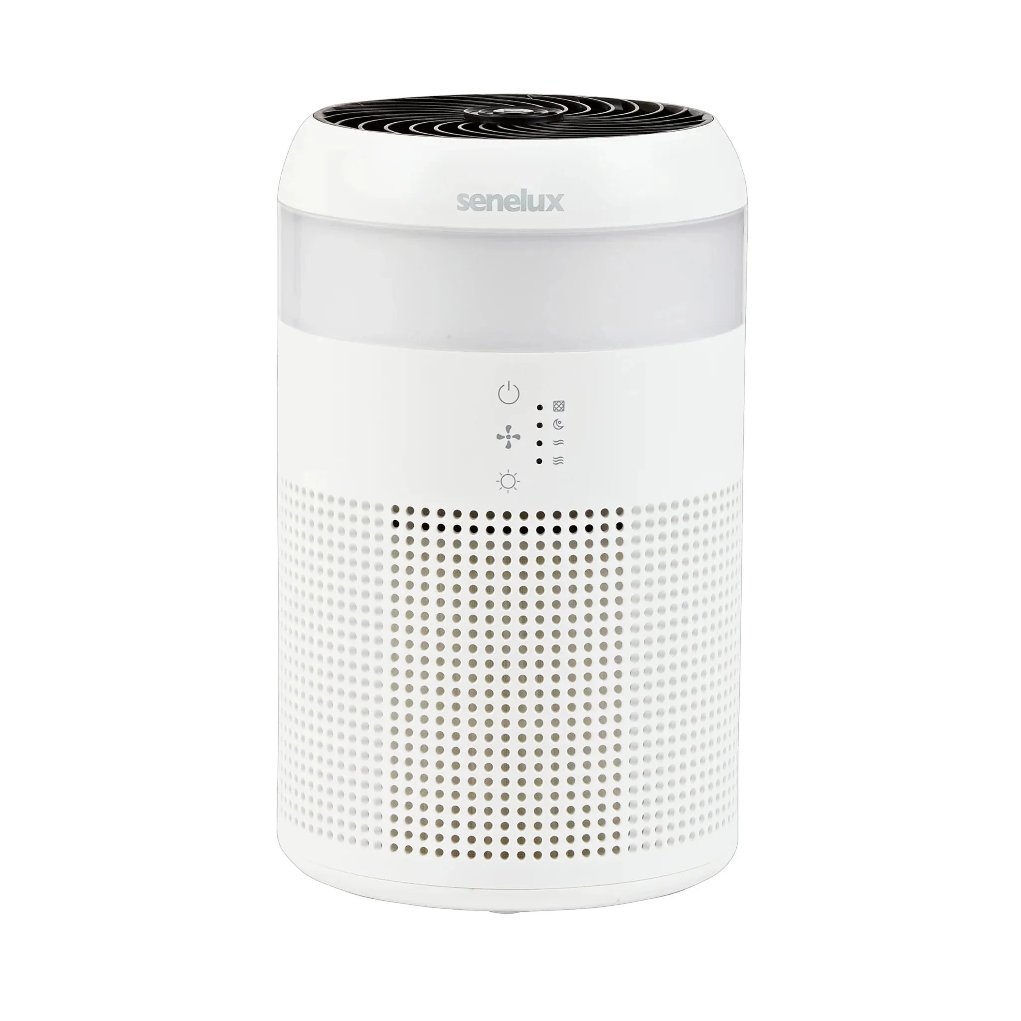 Senelux Demi HEPA Air Purifier for Bedroom with 7 Colours Light, Mini Air Purifier with Fragrance Sponge for Home Office Living Room - Image 3